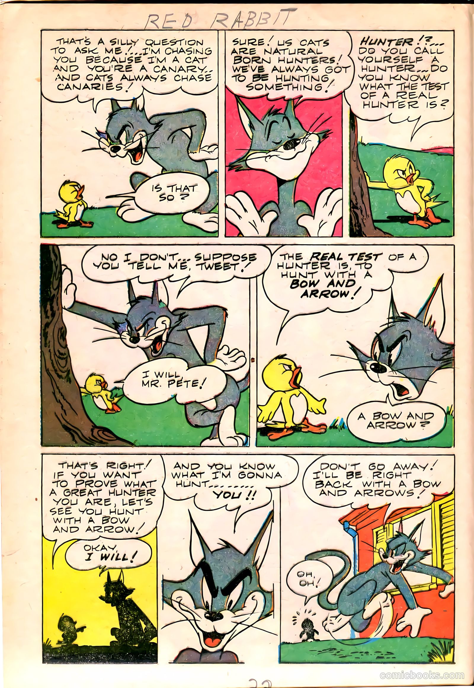 "Red" Rabbit Comics #11 — page 24 of 36