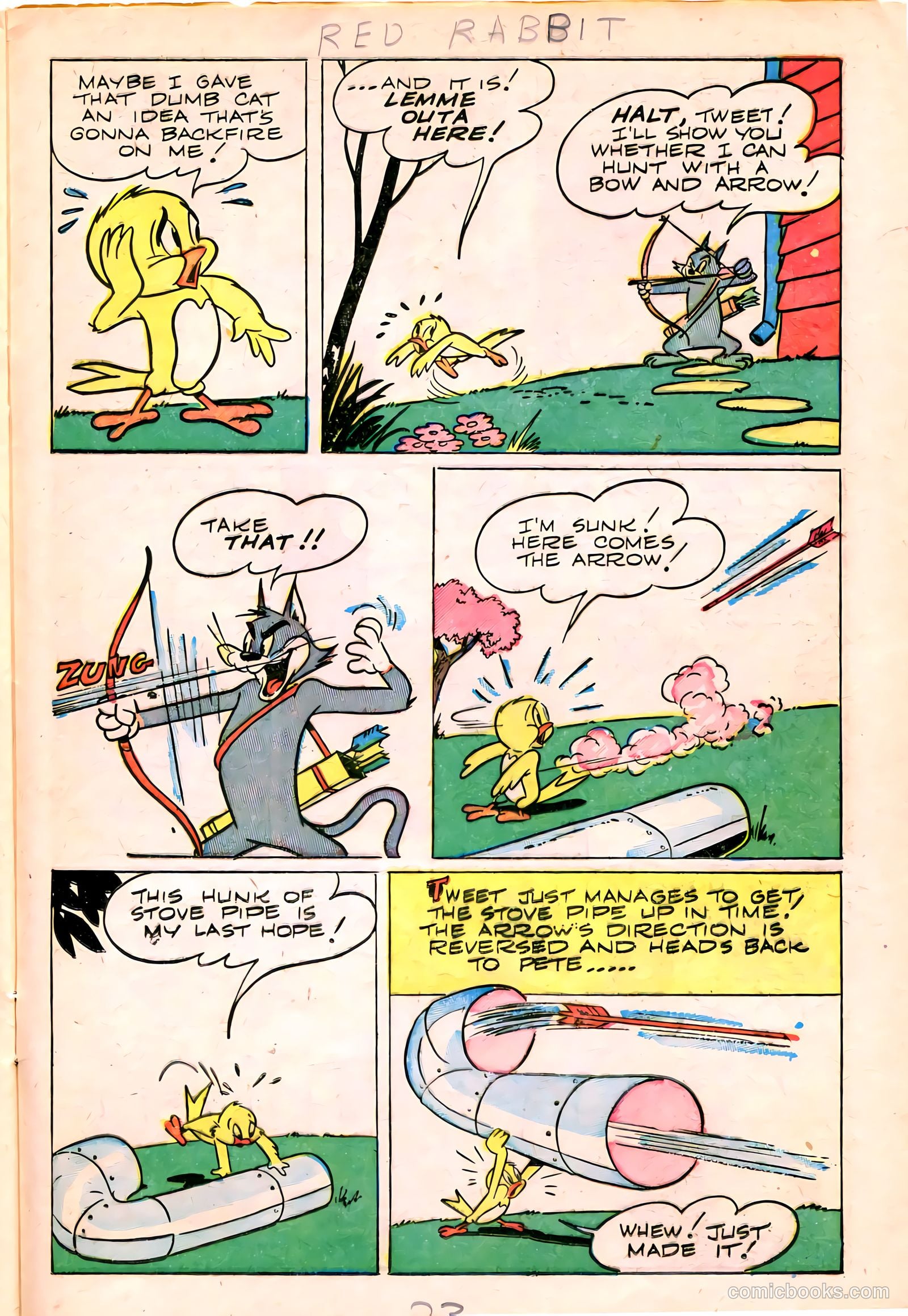 "Red" Rabbit Comics #11 — page 25 of 36