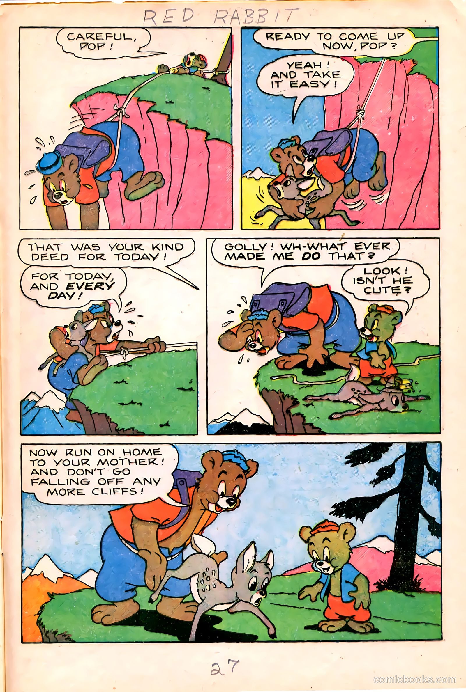 "Red" Rabbit Comics #11 — page 29 of 36