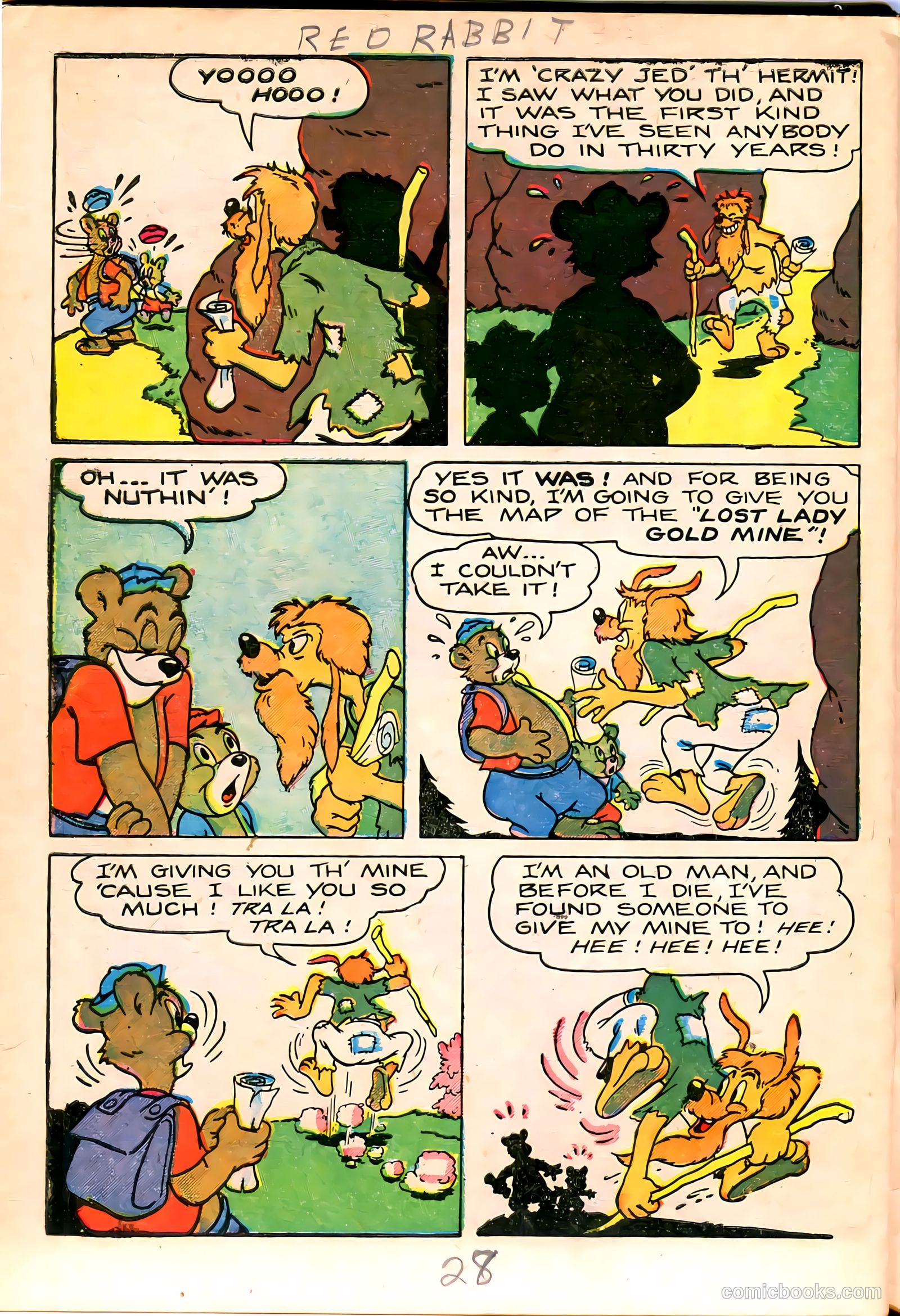 "Red" Rabbit Comics #11 — page 30 of 36