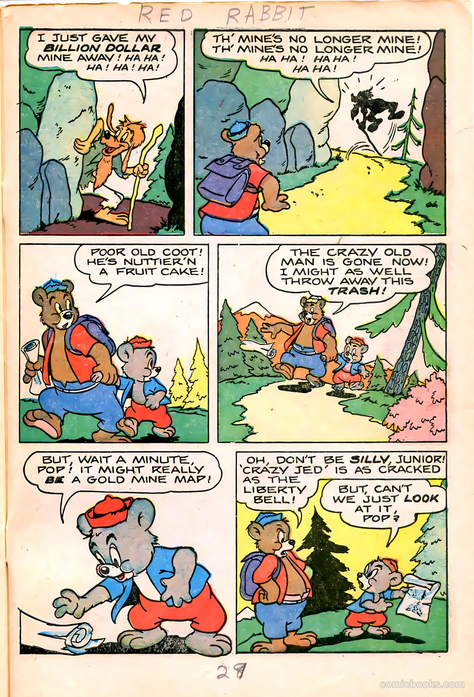 "Red" Rabbit Comics #11 — page 31 of 36