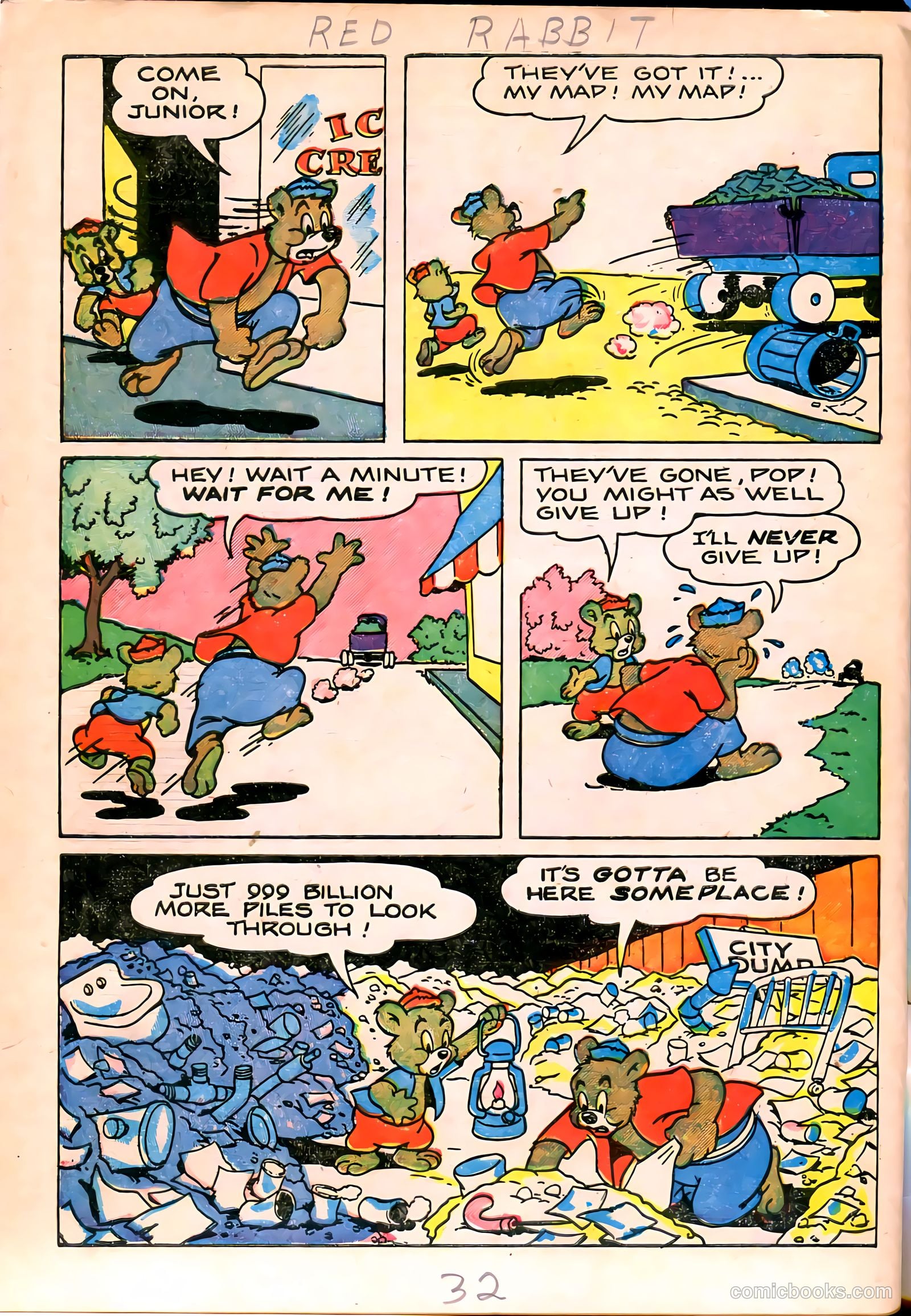 "Red" Rabbit Comics #11 — page 34 of 36
