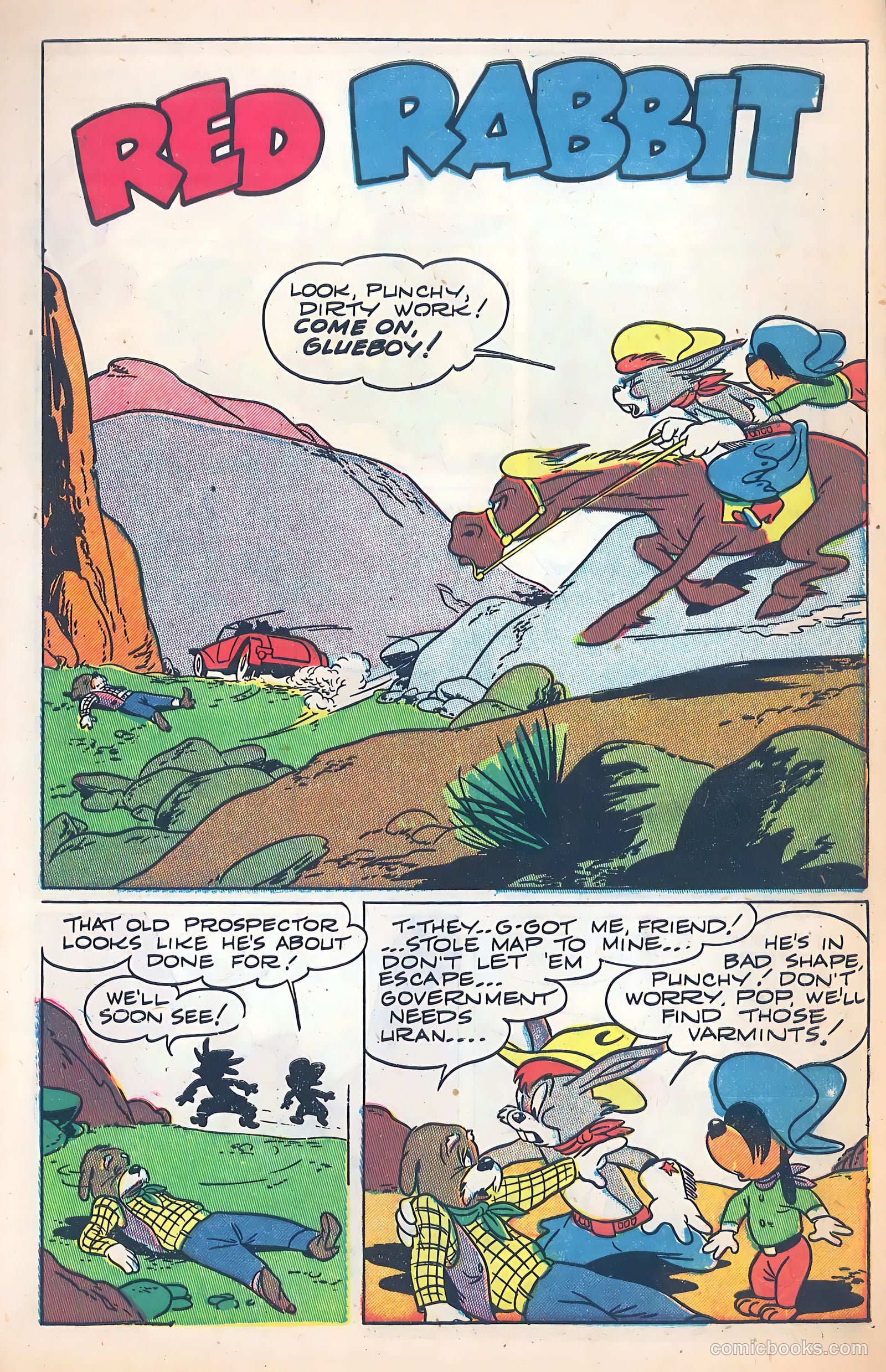 "Red" Rabbit Comics #12 — page 3 of 36