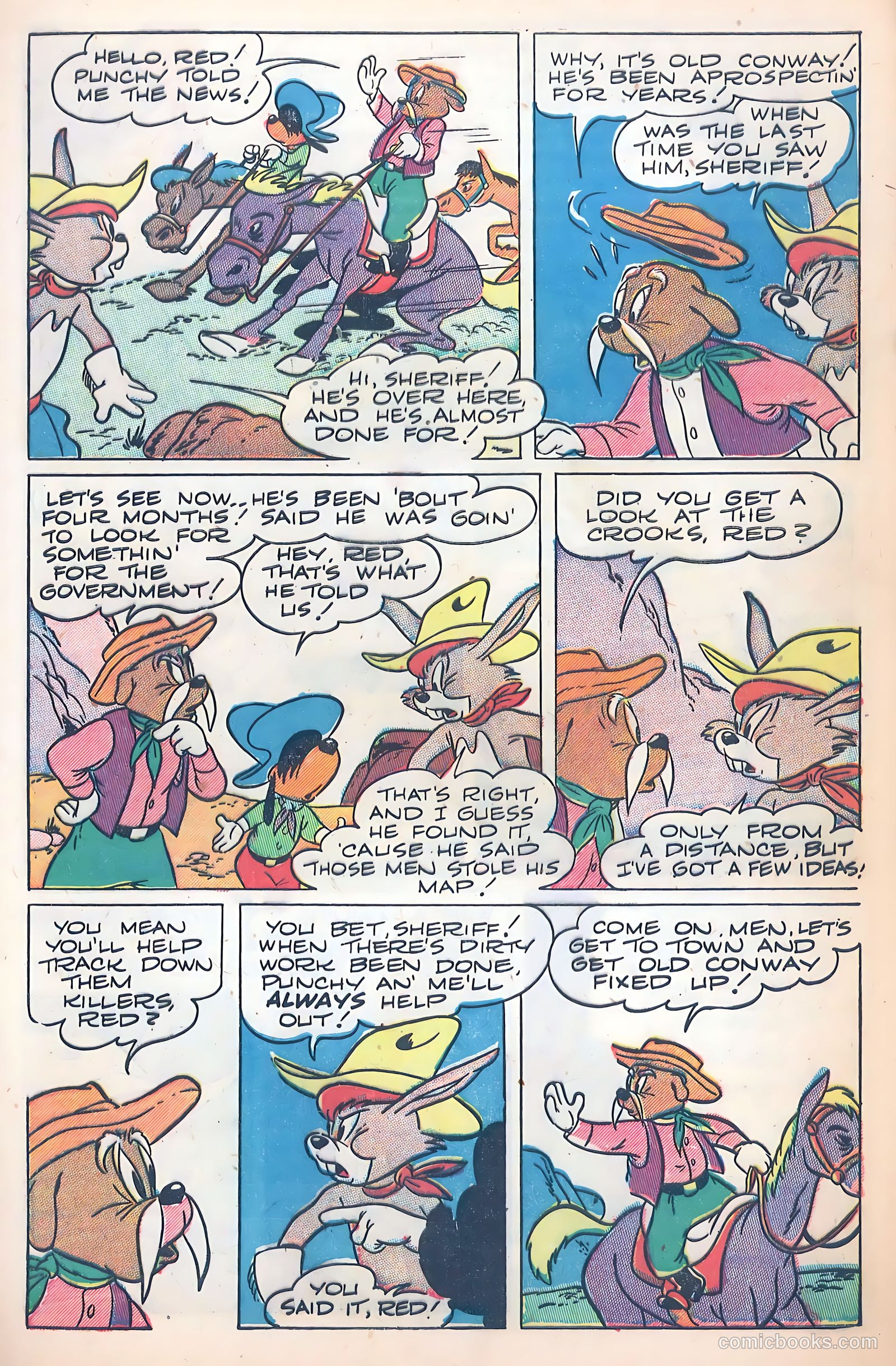"Red" Rabbit Comics #12 — page 5 of 36