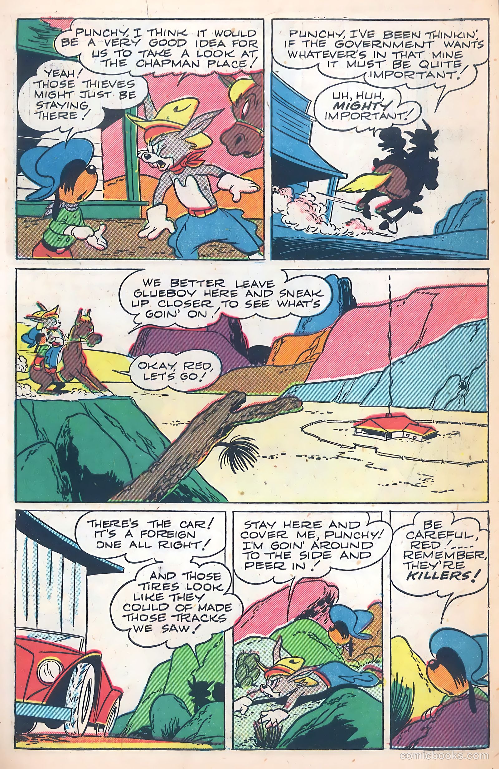 "Red" Rabbit Comics #12 — page 7 of 36