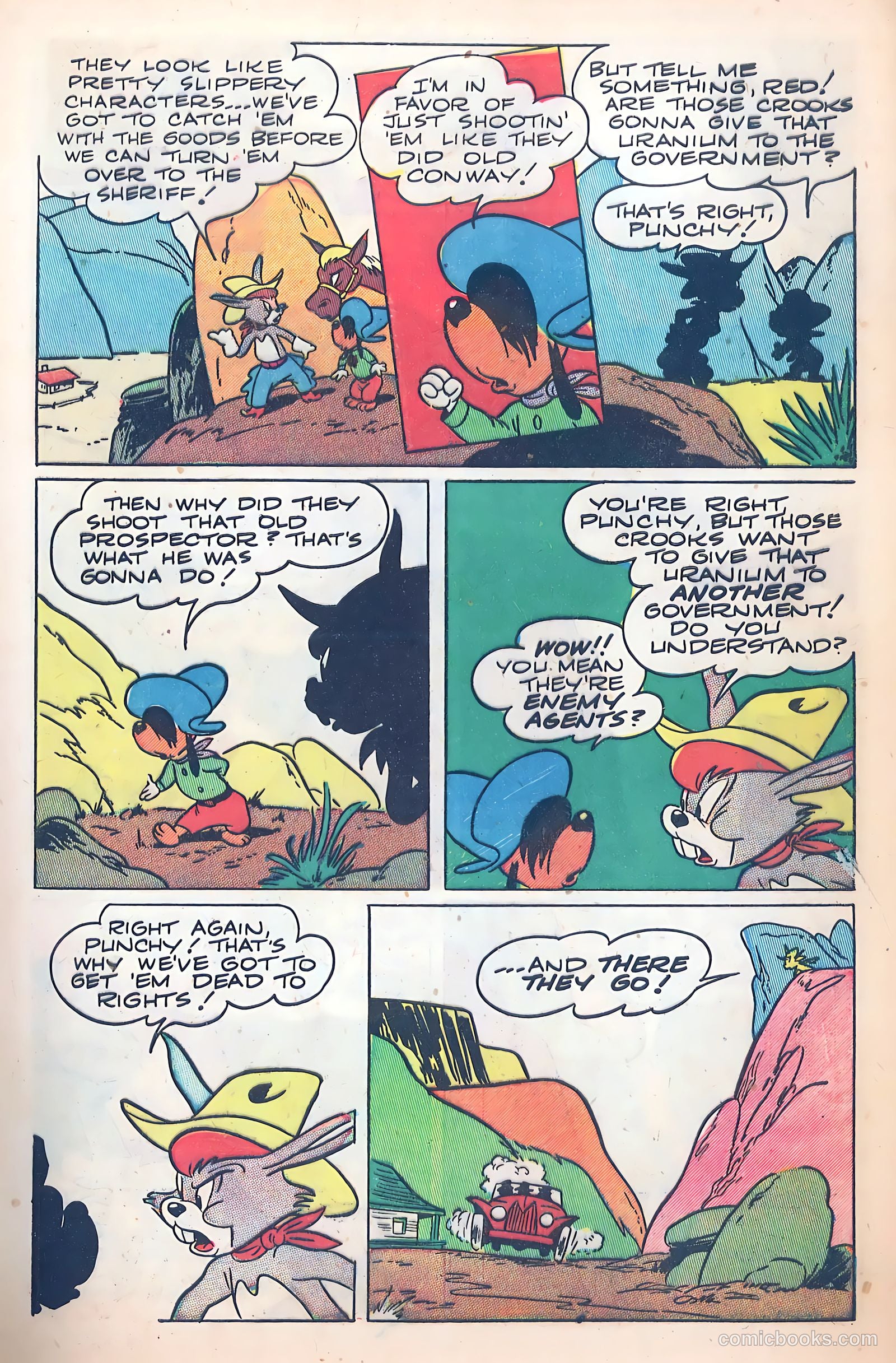 "Red" Rabbit Comics #12 — page 9 of 36