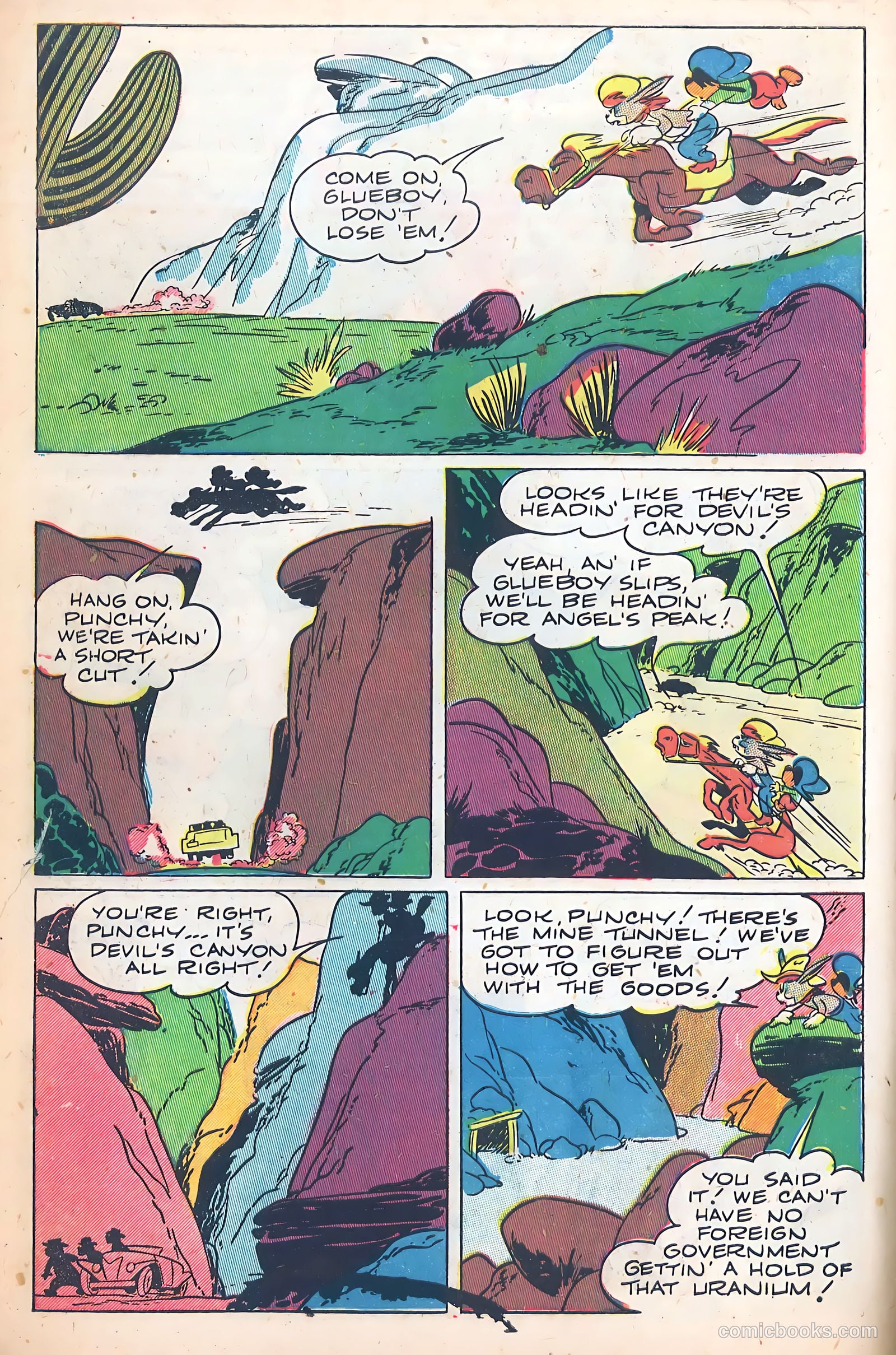 "Red" Rabbit Comics #12 — page 10 of 36