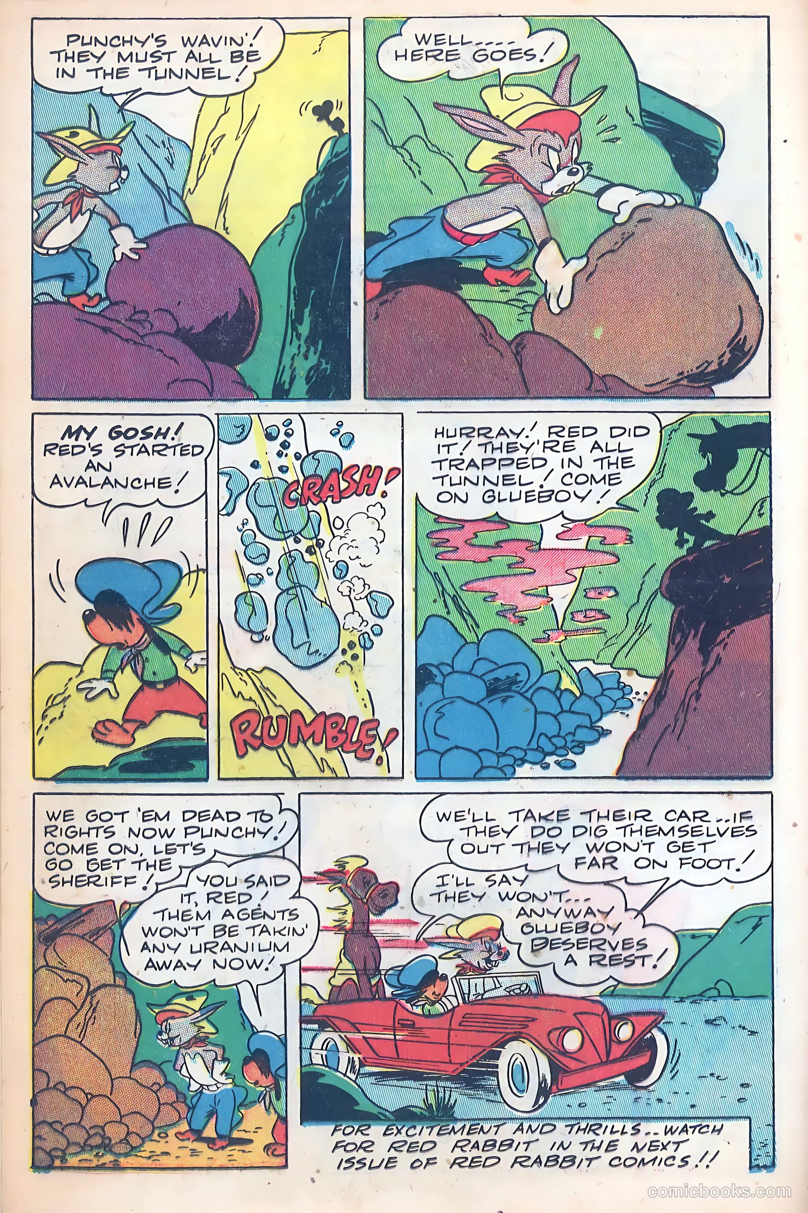 "Red" Rabbit Comics #12 — page 12 of 36