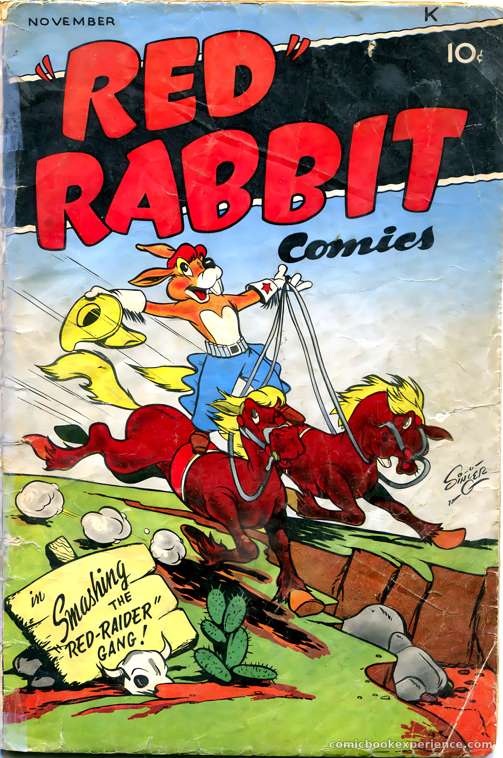 "Red" Rabbit Comics #13 — page 1 of 36