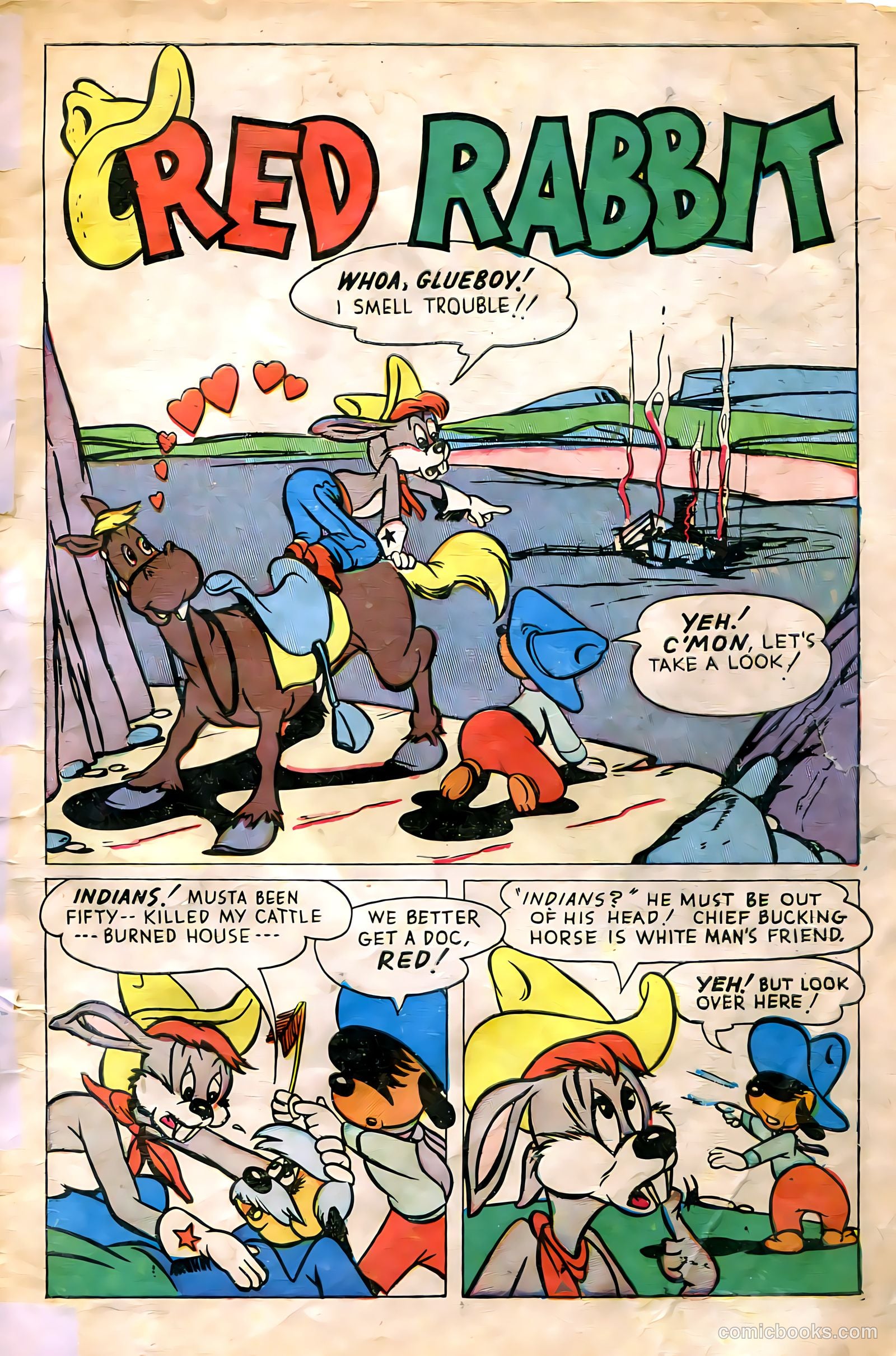 "Red" Rabbit Comics #13 — page 3 of 36
