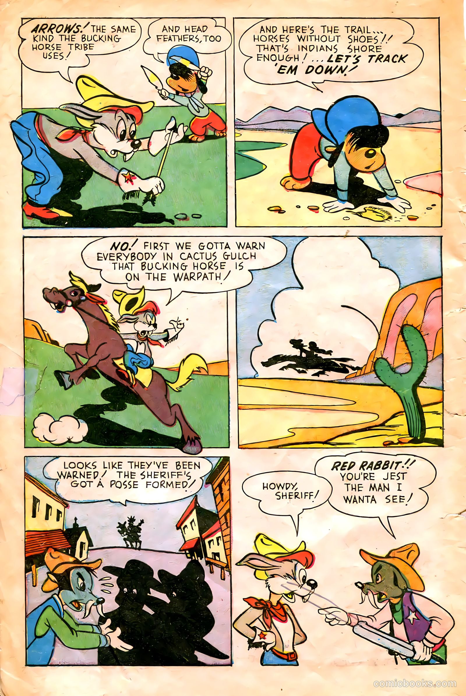 "Red" Rabbit Comics #13 — page 4 of 36