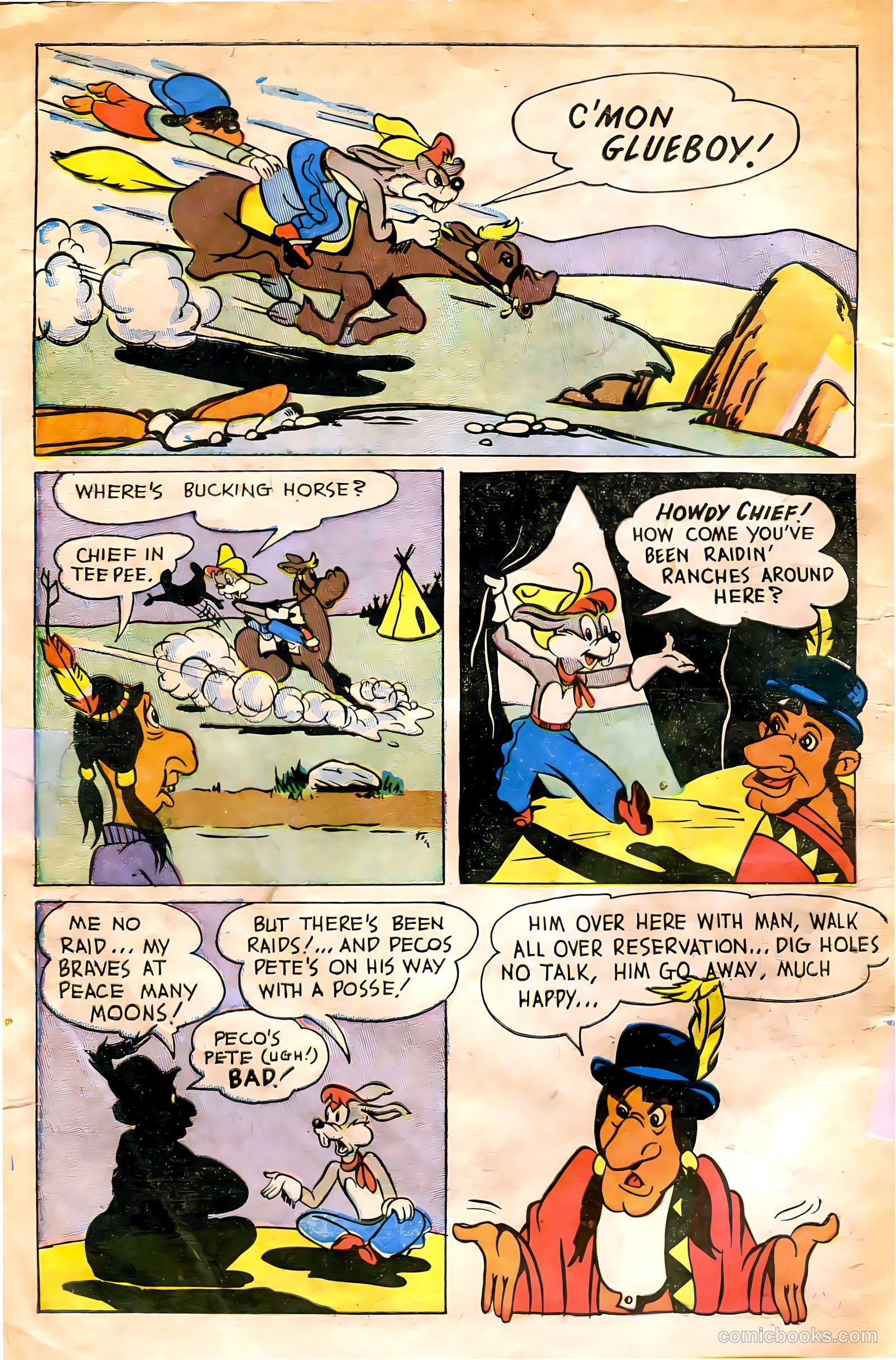 "Red" Rabbit Comics #13 — page 6 of 36