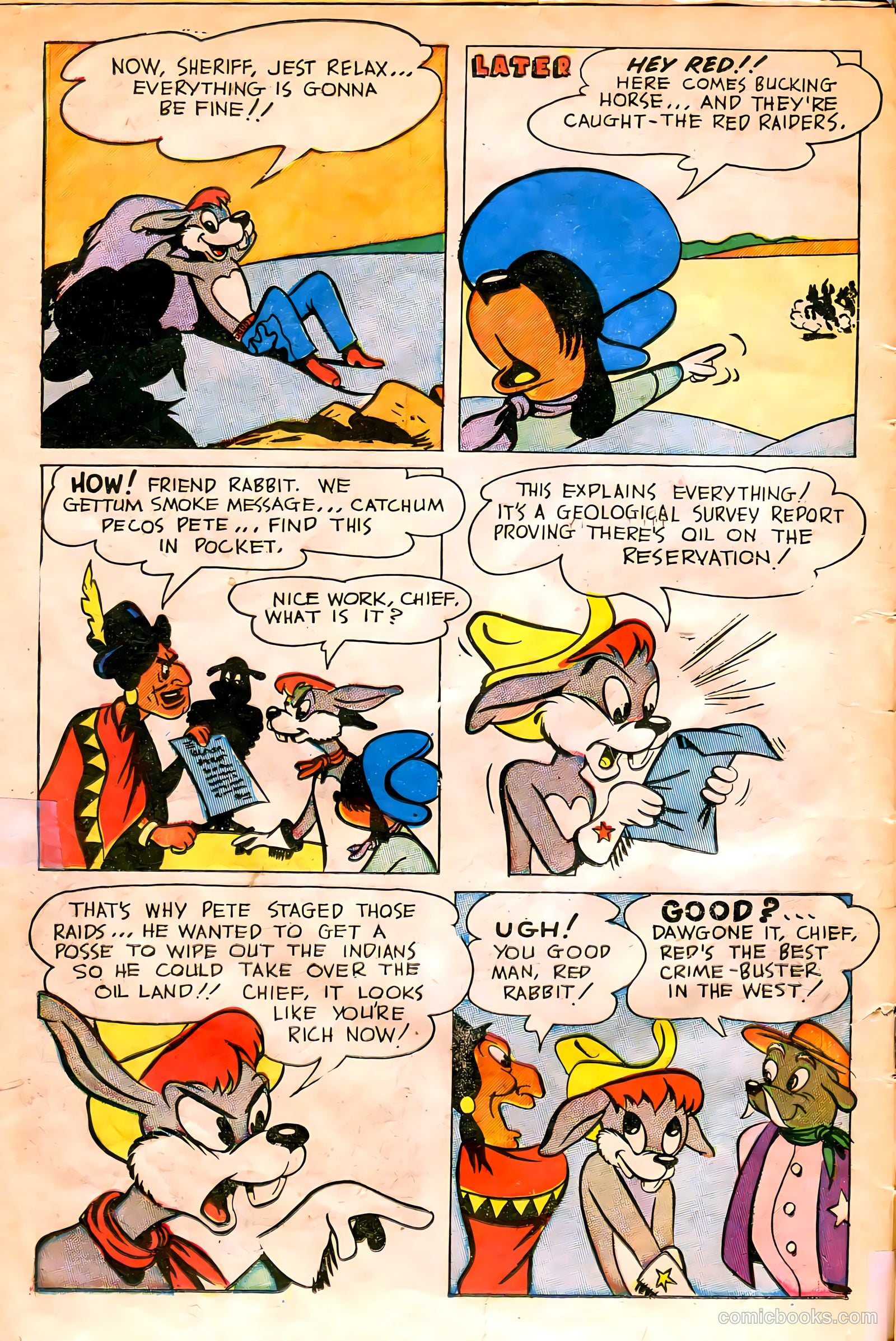 "Red" Rabbit Comics #13 — page 12 of 36