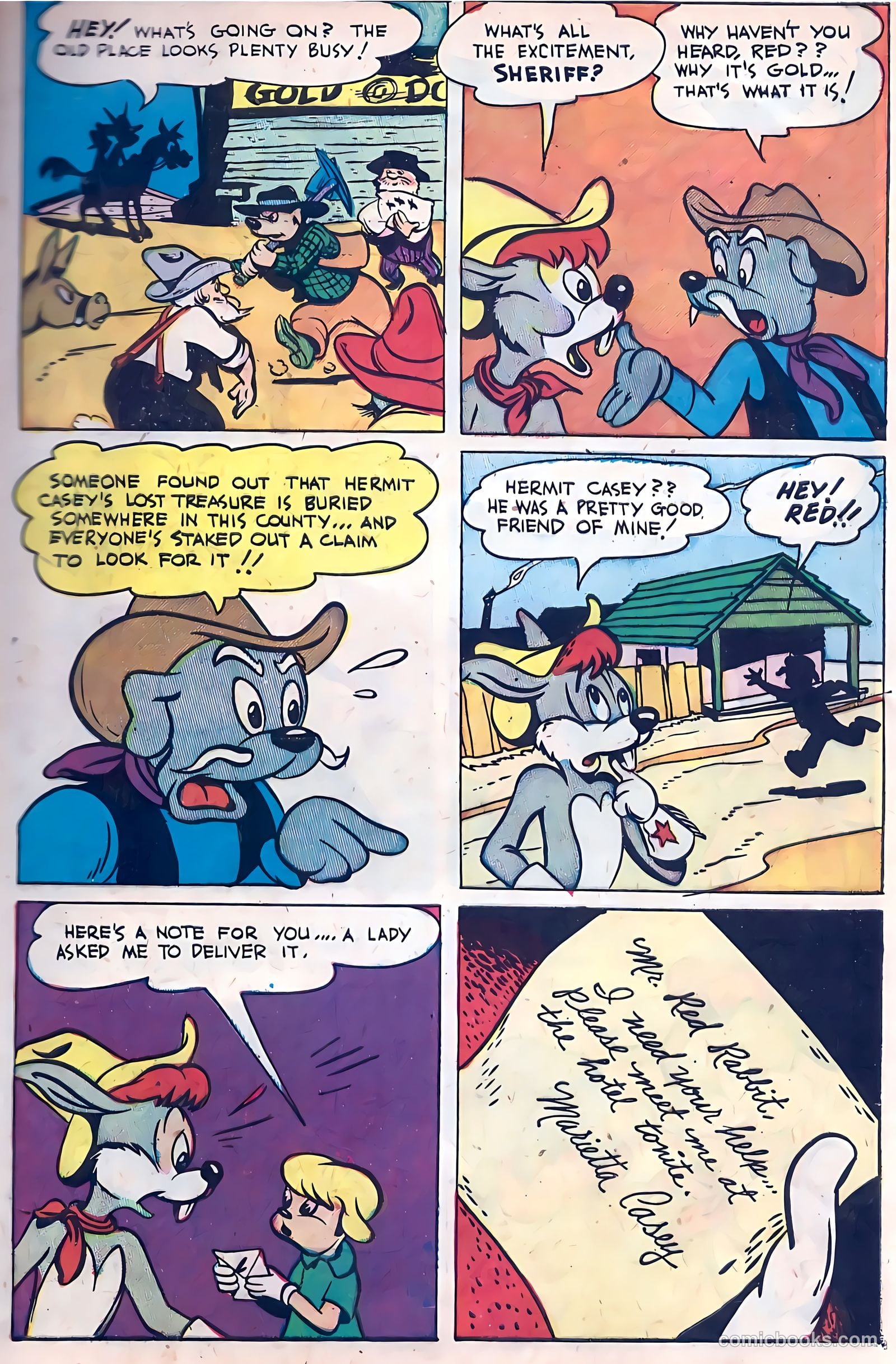 "Red" Rabbit Comics #14 — page 5 of 36
