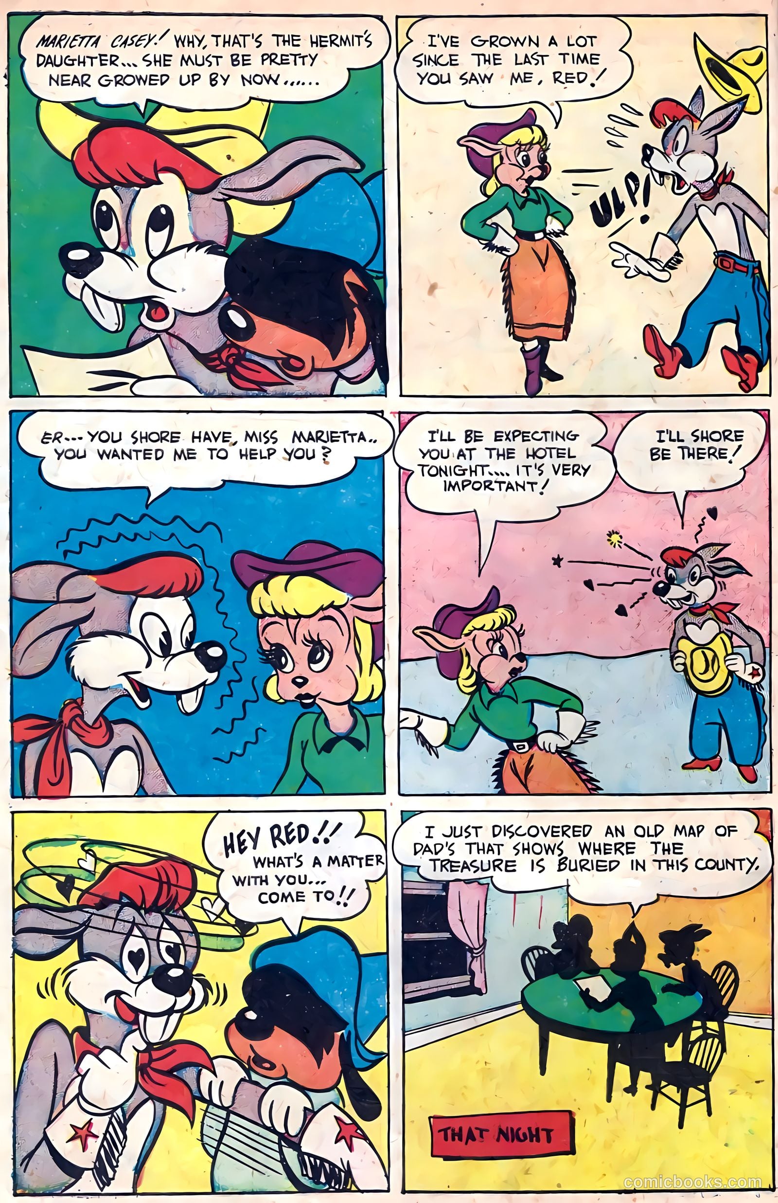 "Red" Rabbit Comics #14 — page 6 of 36