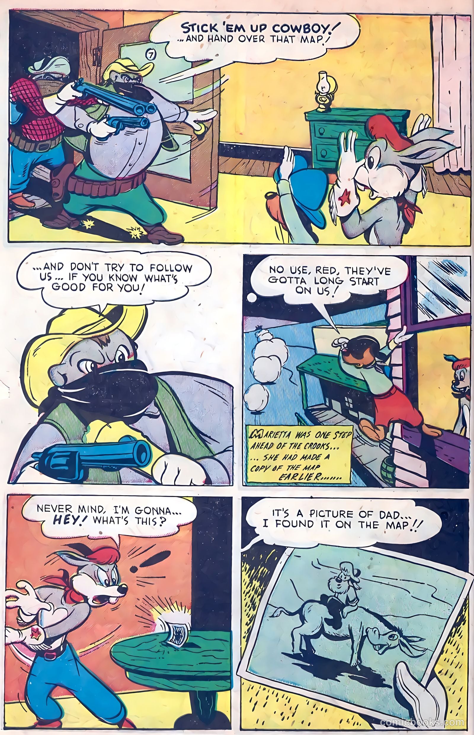 "Red" Rabbit Comics #14 — page 8 of 36