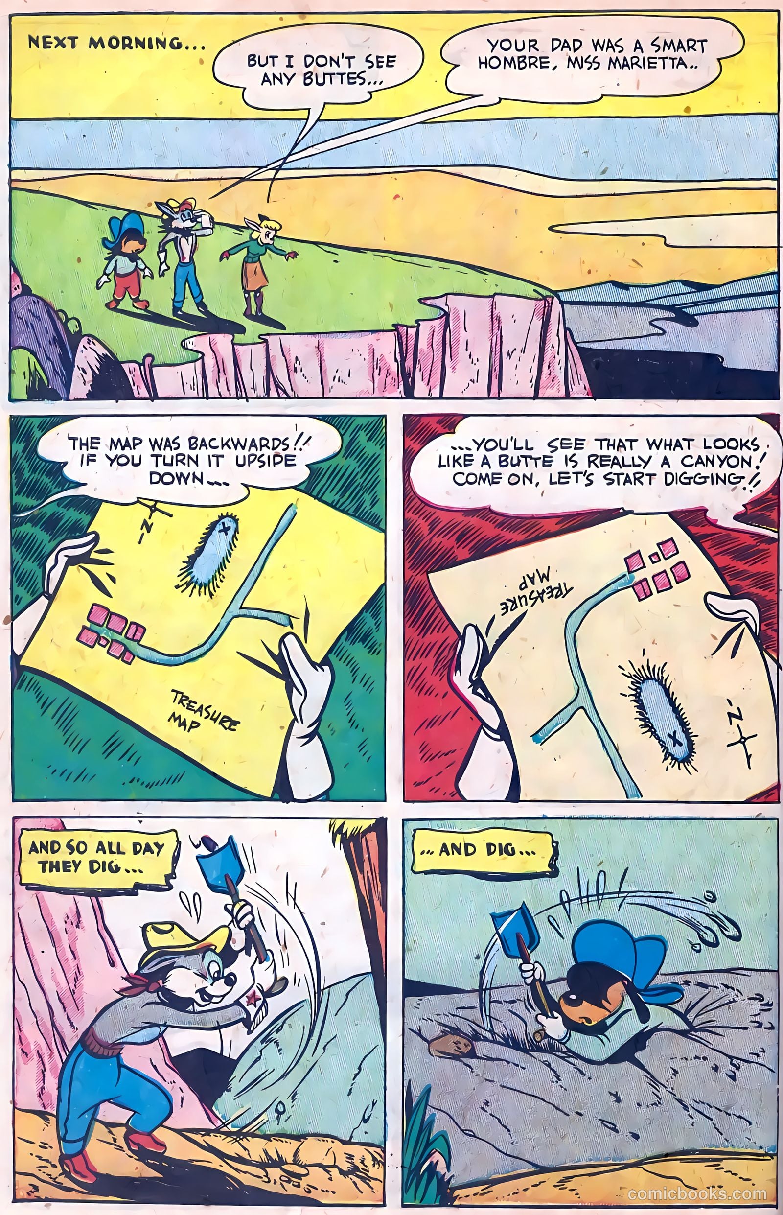 "Red" Rabbit Comics #14 — page 10 of 36