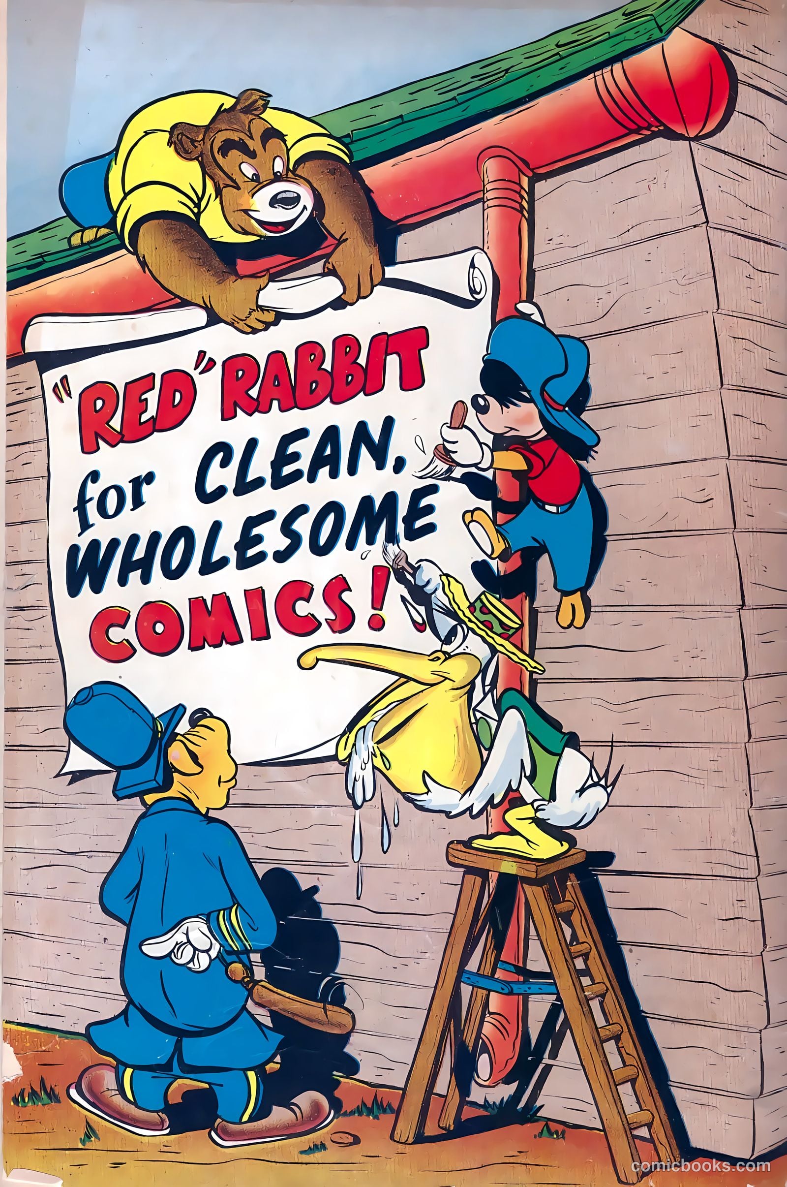 "Red" Rabbit Comics #14 — page 36 of 36