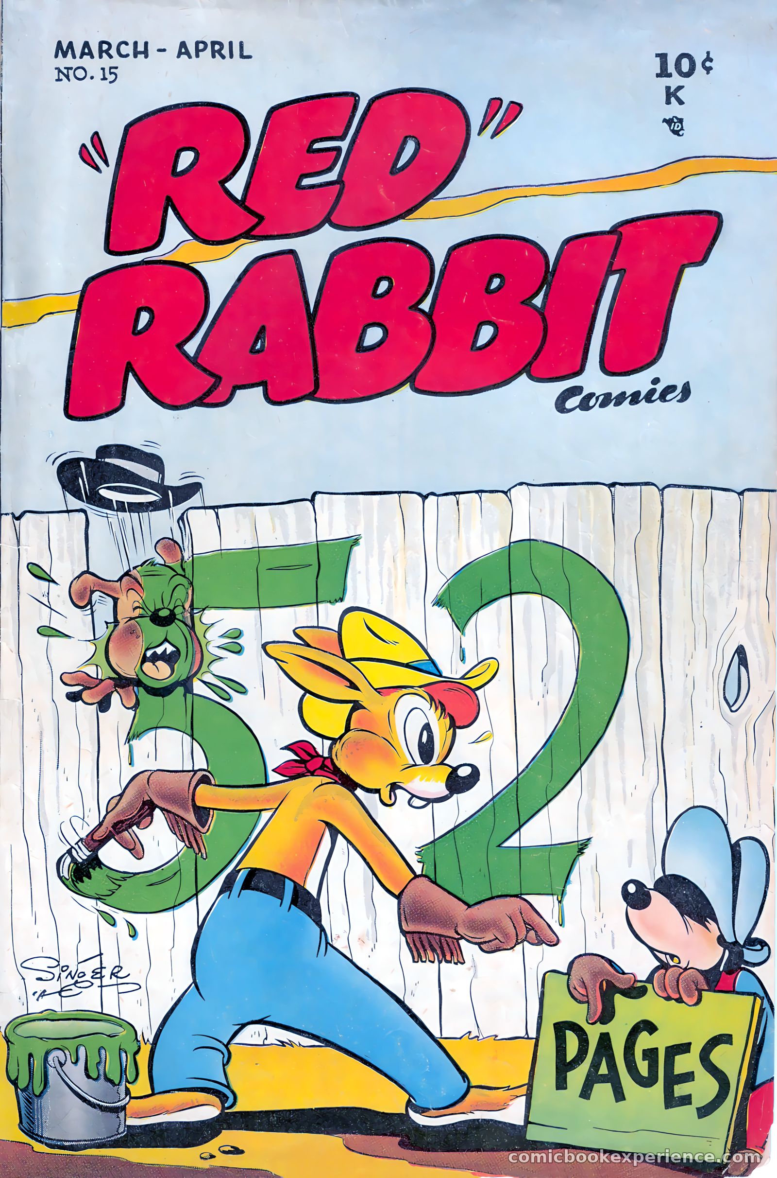 "Red" Rabbit Comics #15 — page 1 of 52