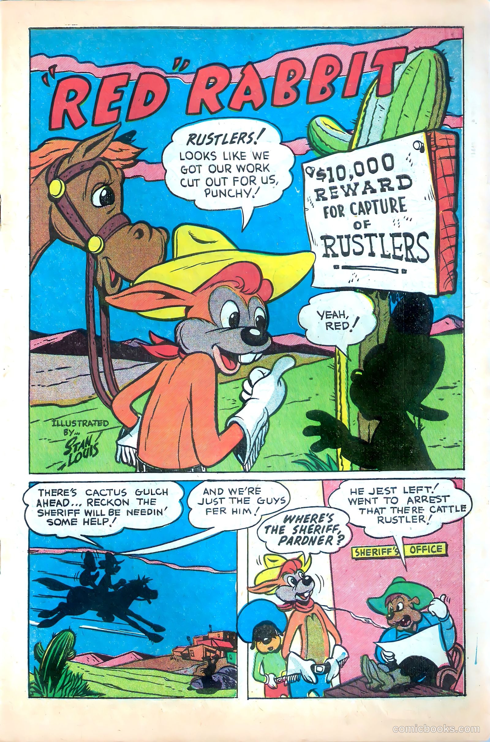 "Red" Rabbit Comics #15 — page 3 of 52