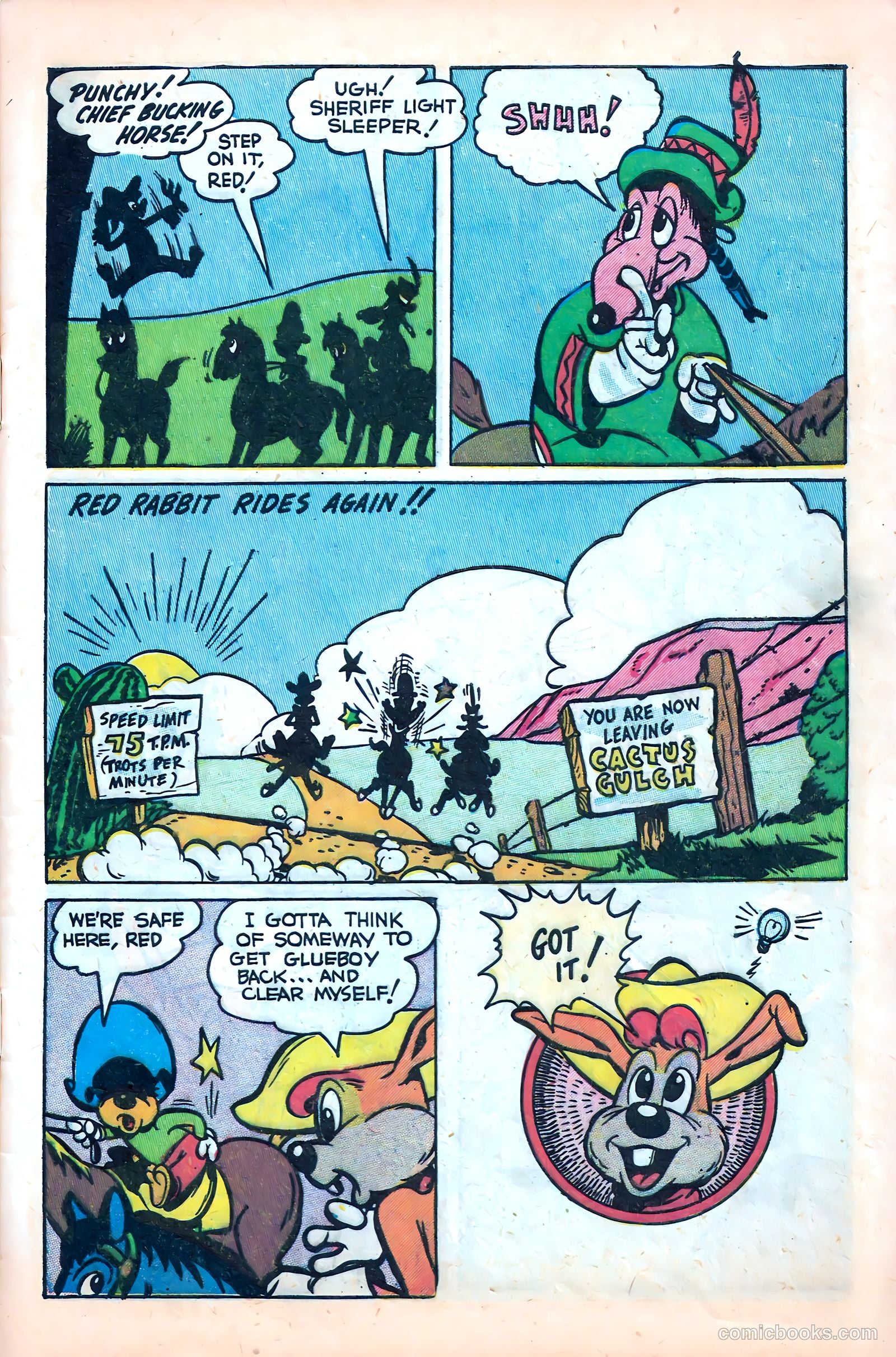"Red" Rabbit Comics #15 — page 9 of 52