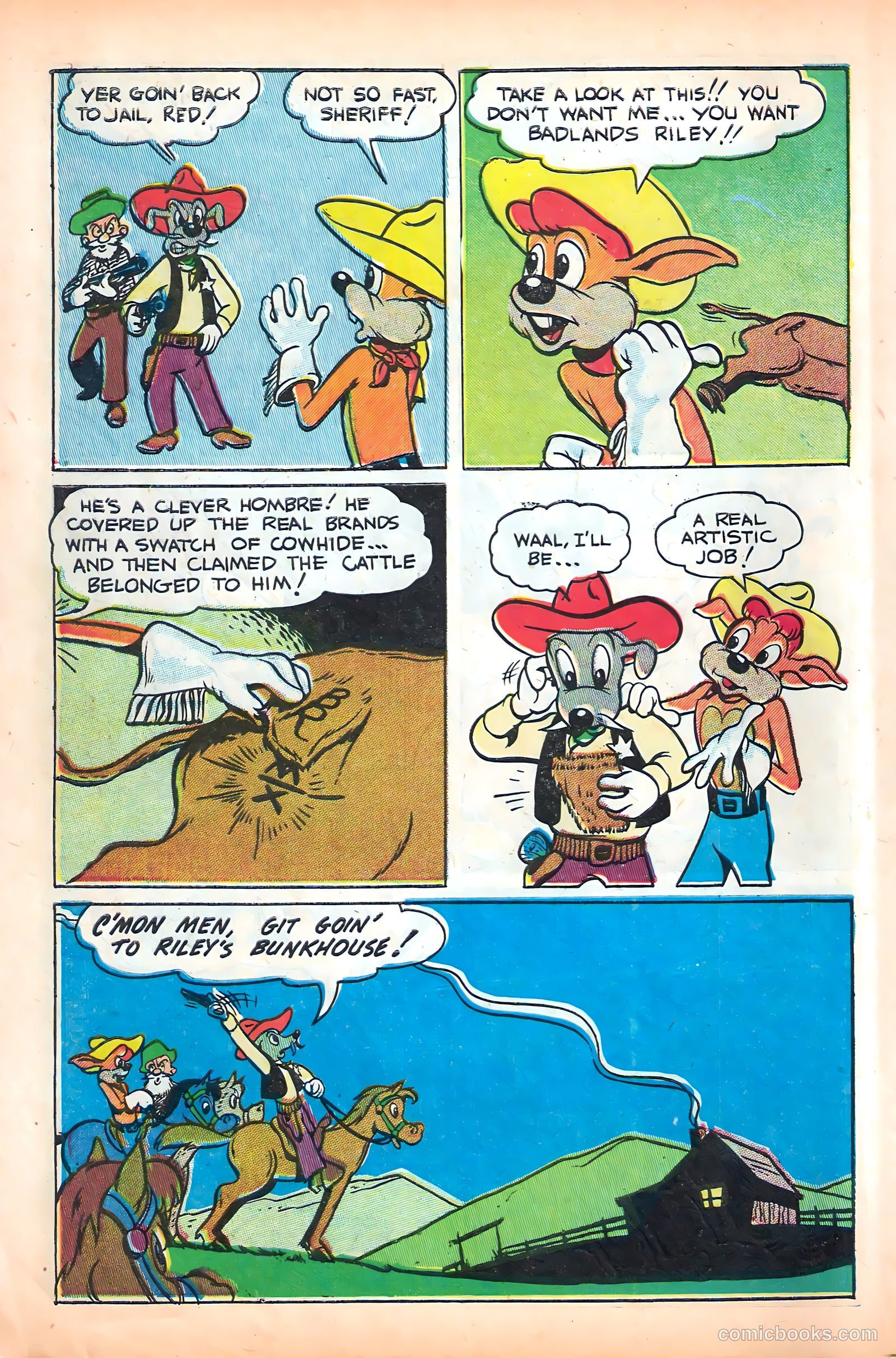 "Red" Rabbit Comics #15 — page 12 of 52