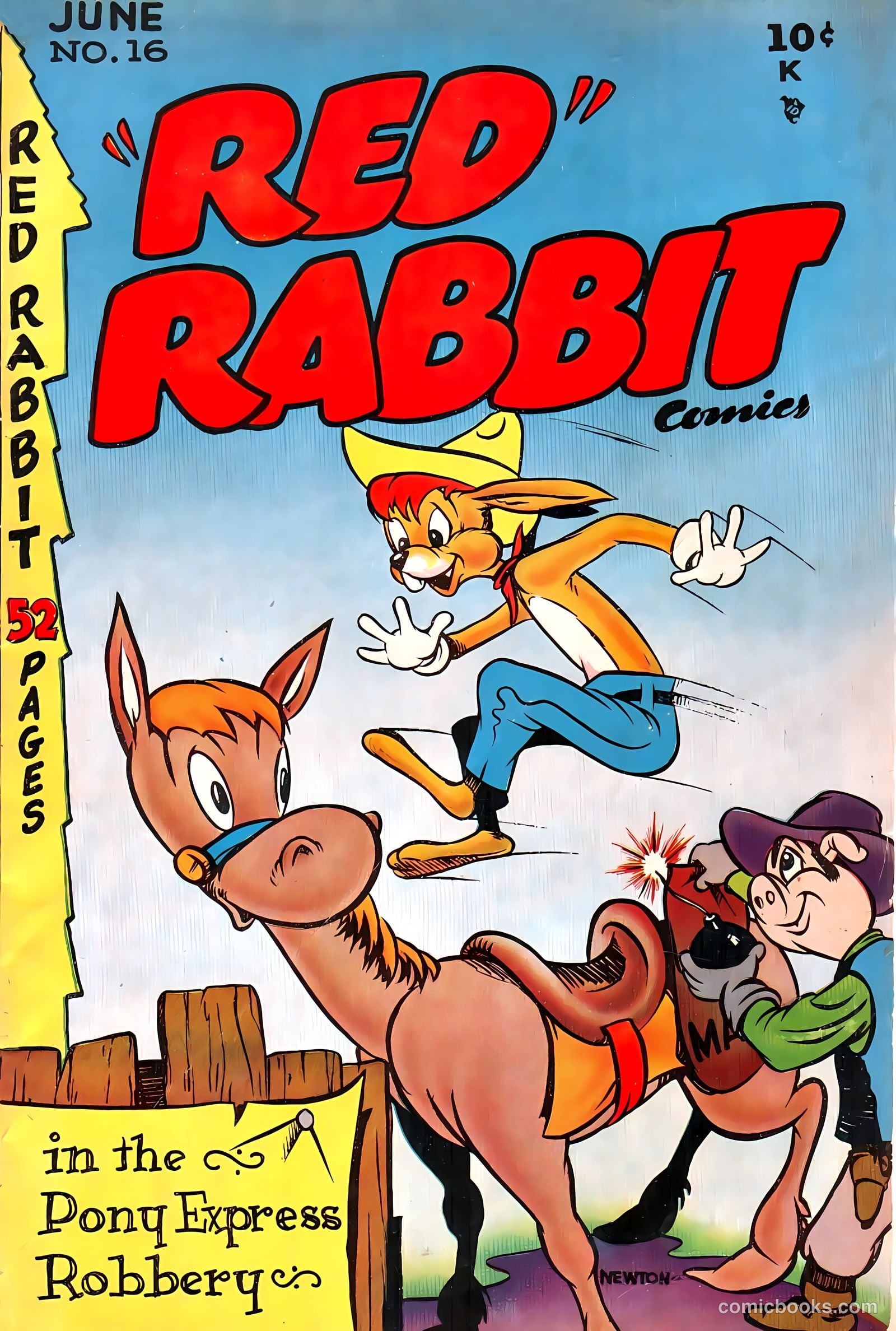 "Red" Rabbit Comics #16 — page 1 of 52