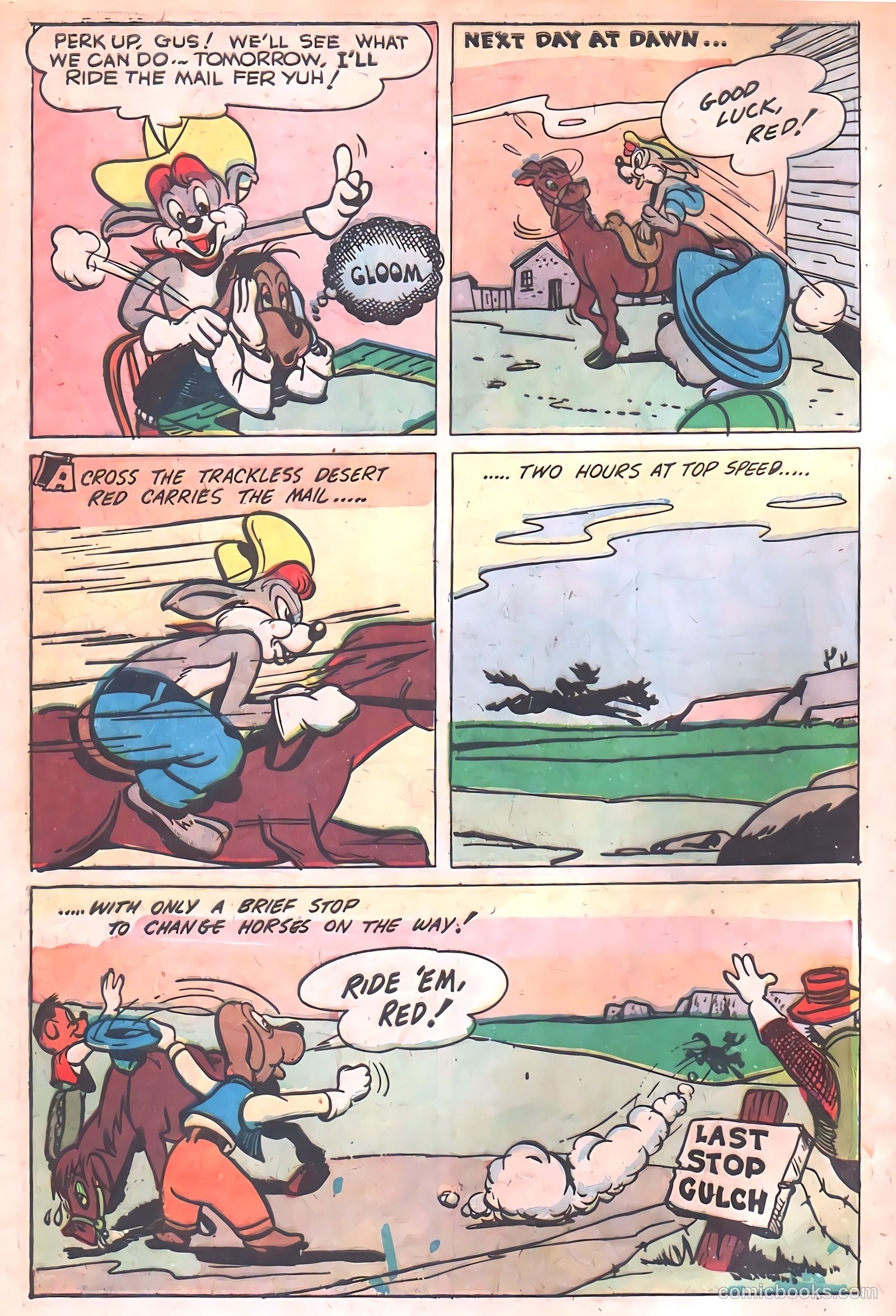 "Red" Rabbit Comics #16 — page 6 of 52