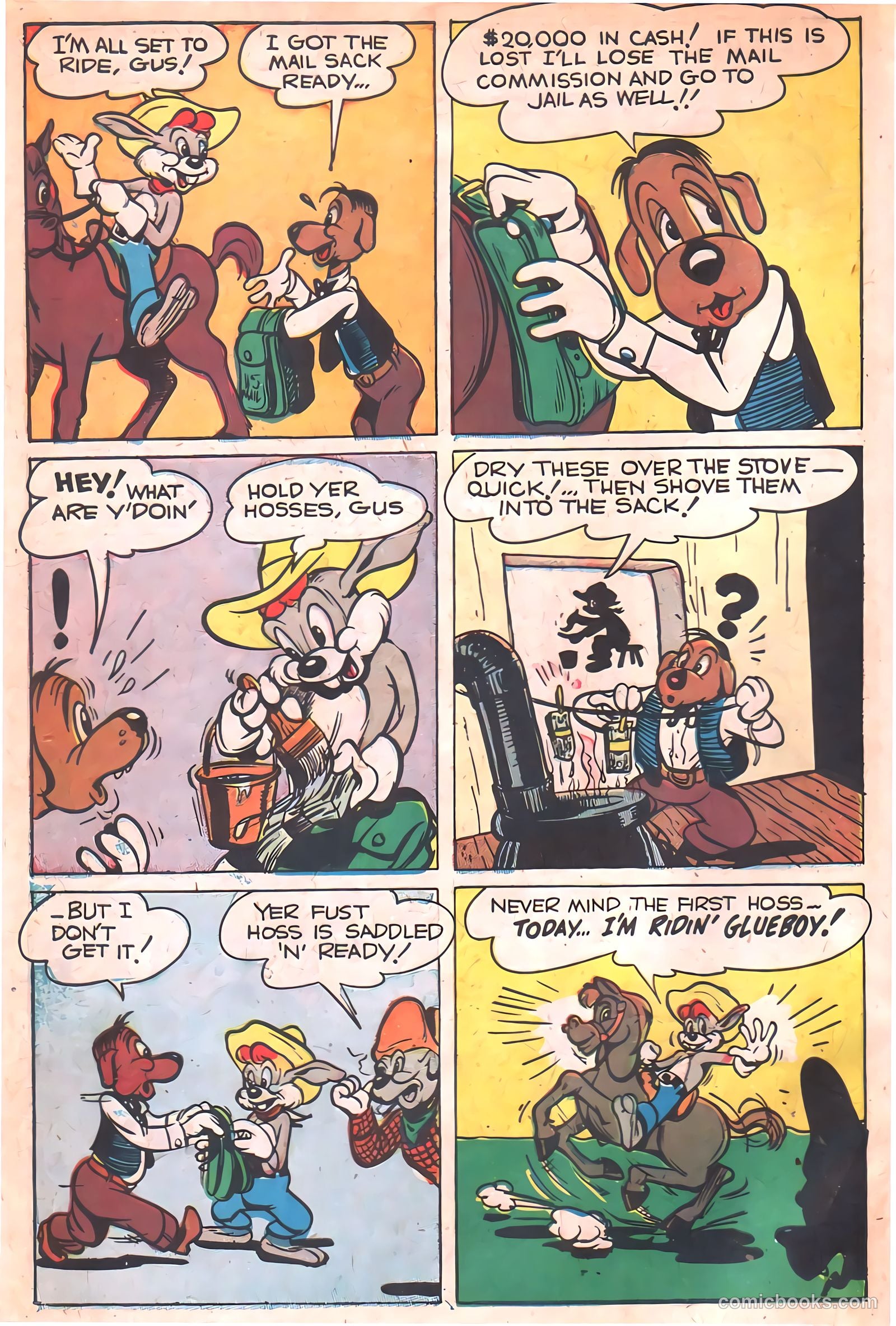 "Red" Rabbit Comics #16 — page 10 of 52