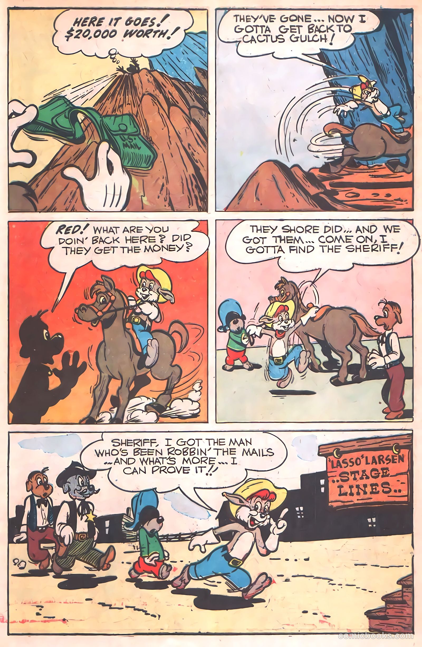 "Red" Rabbit Comics #16 — page 13 of 52