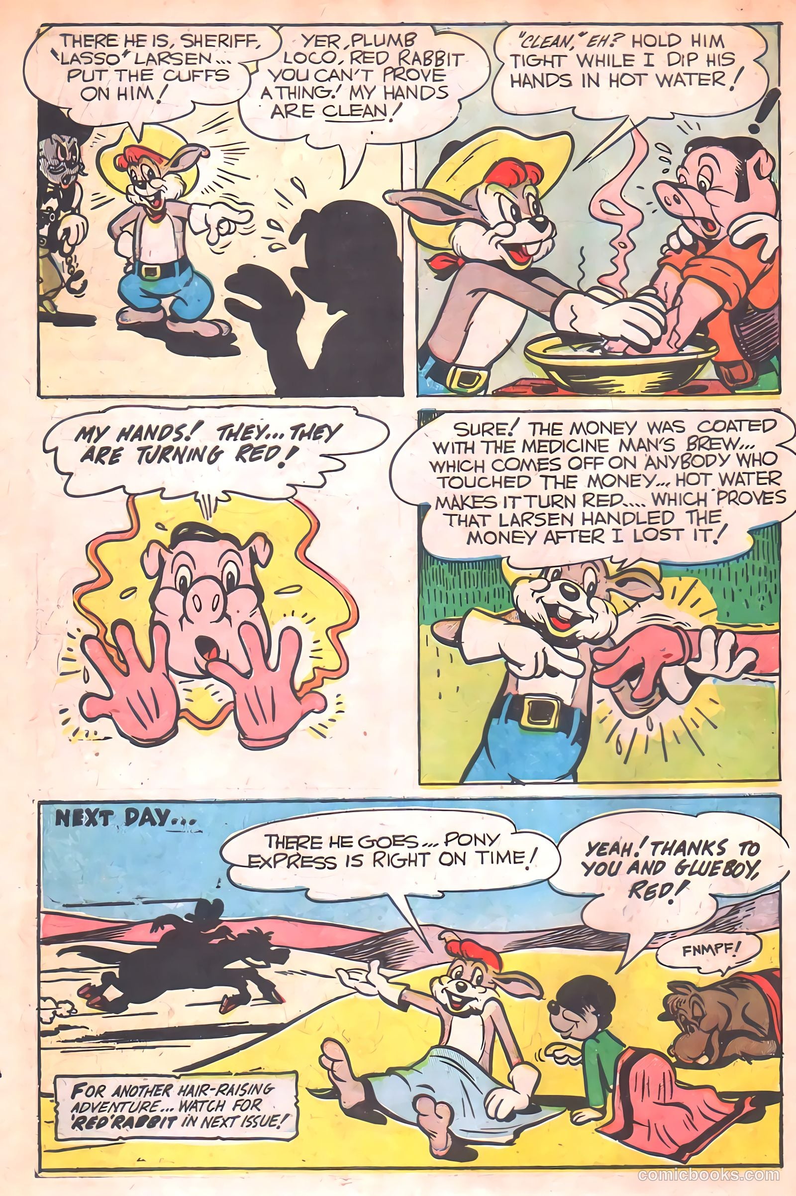 "Red" Rabbit Comics #16 — page 14 of 52