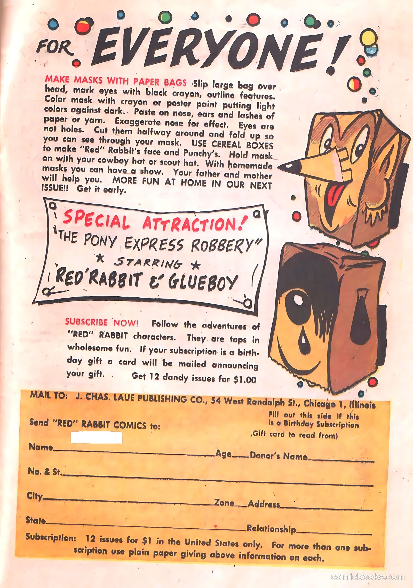 "Red" Rabbit Comics #16 — page 37 of 52