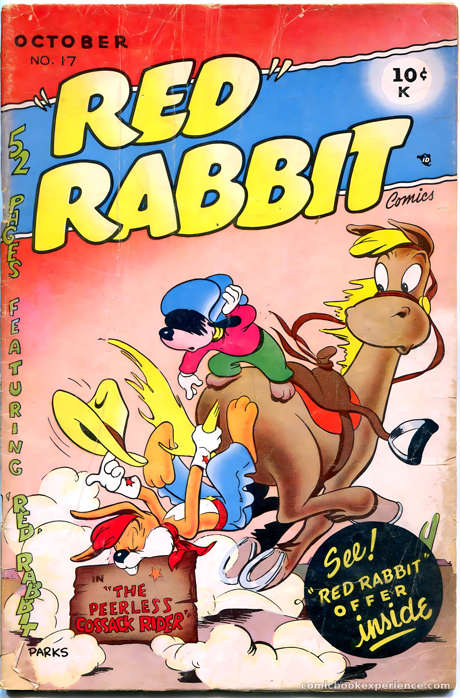 "Red" Rabbit Comics #17 — page 1 of 52