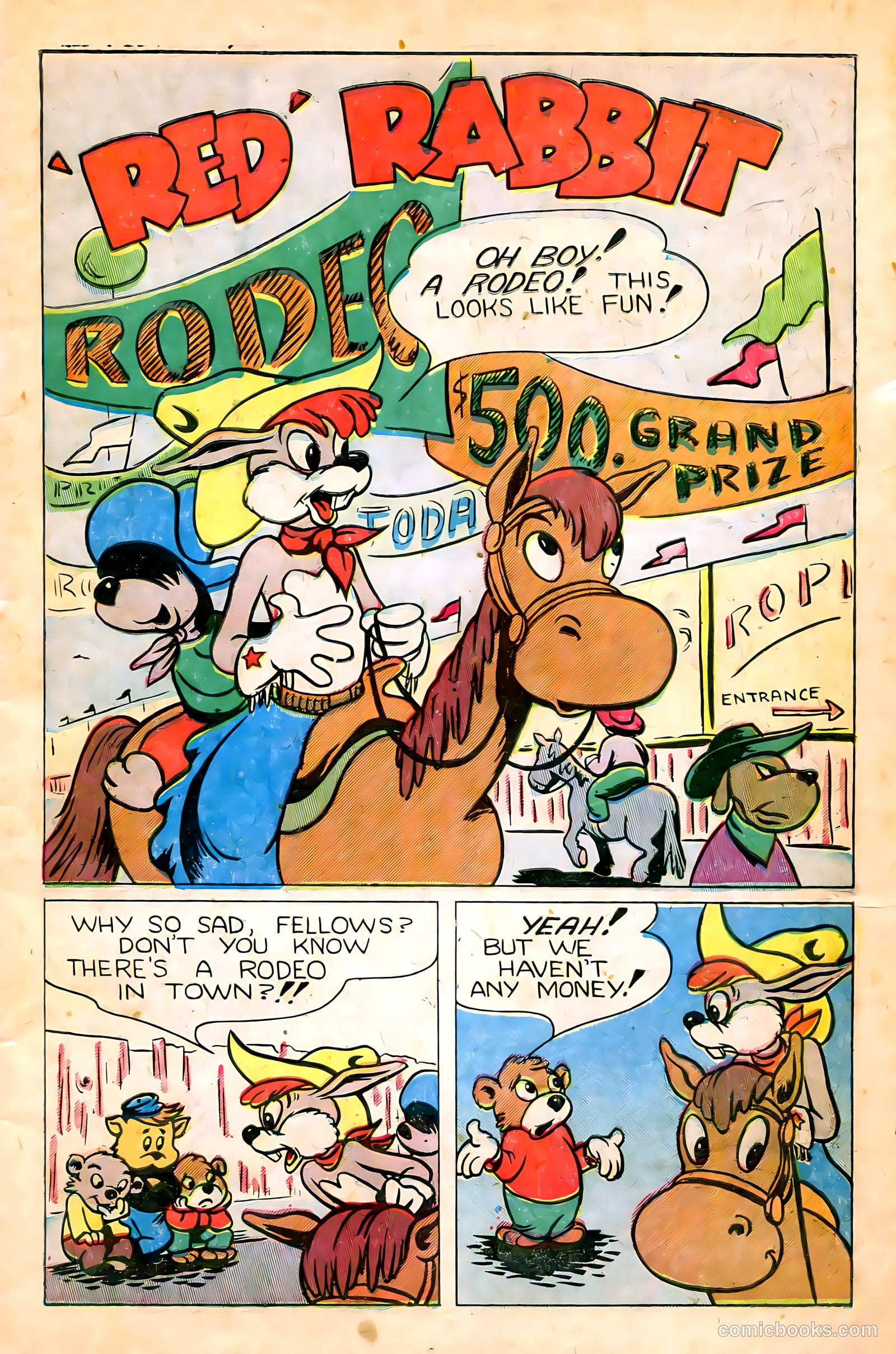 "Red" Rabbit Comics #17 — page 3 of 52