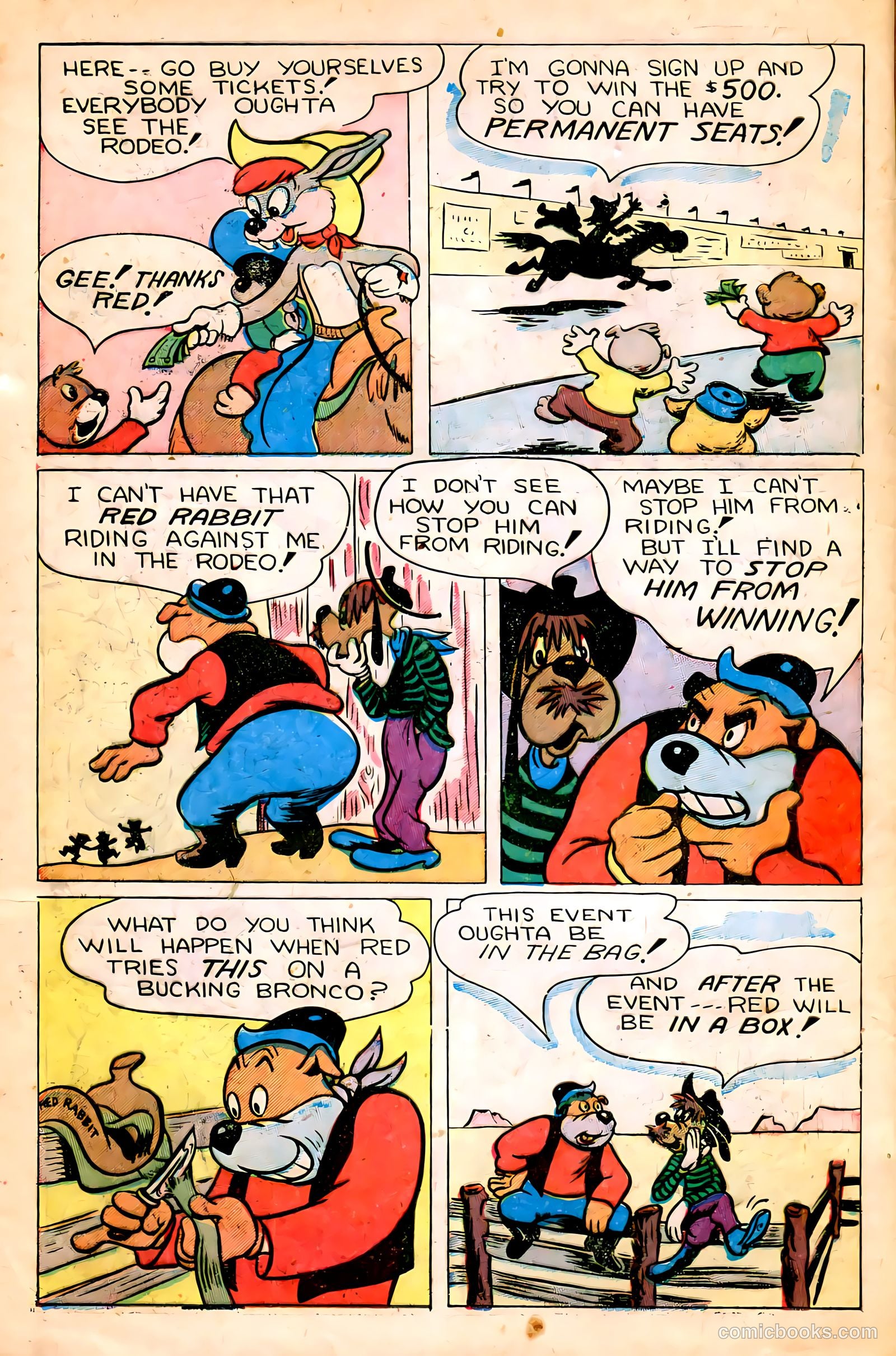 "Red" Rabbit Comics #17 — page 4 of 52
