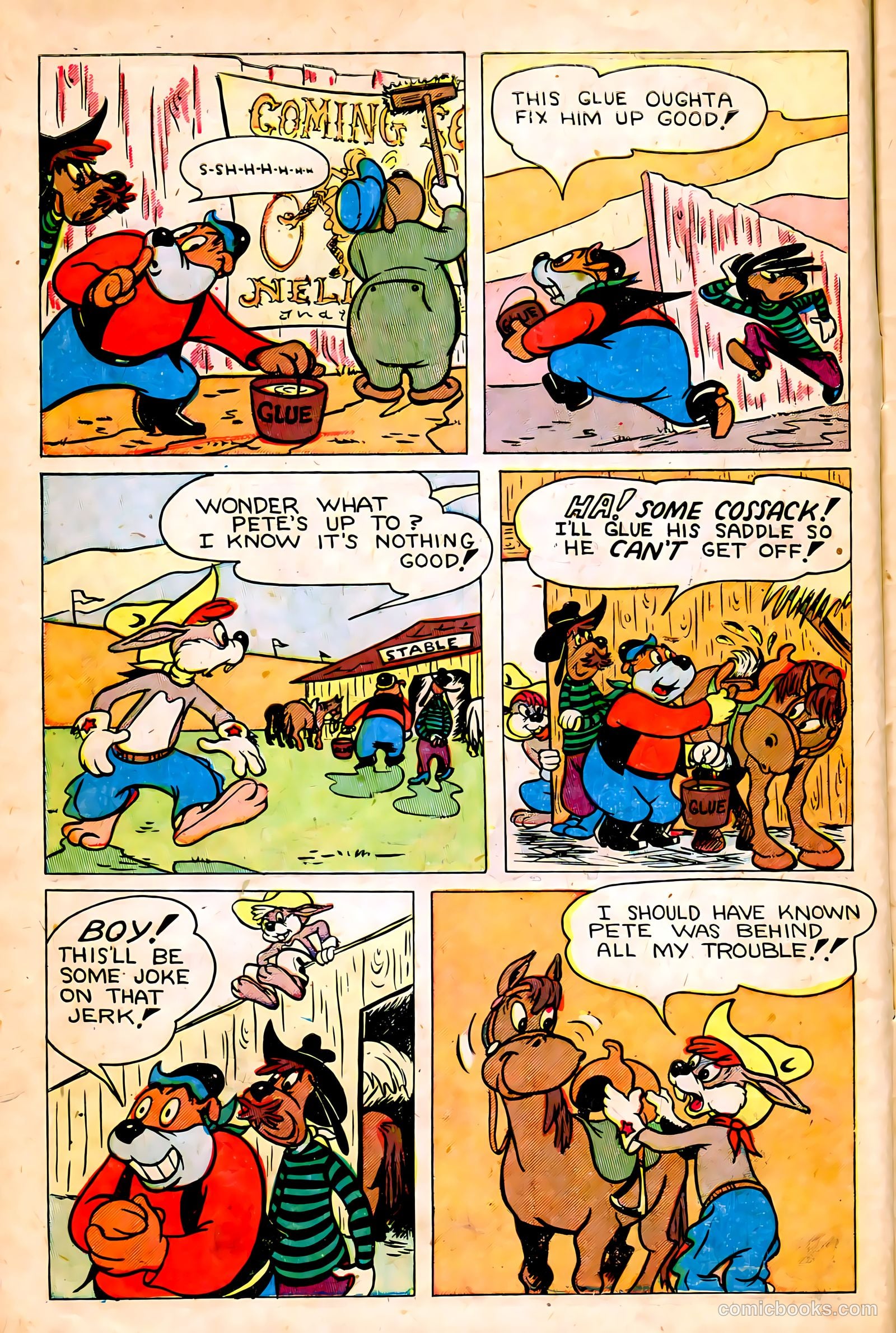 "Red" Rabbit Comics #17 — page 12 of 52