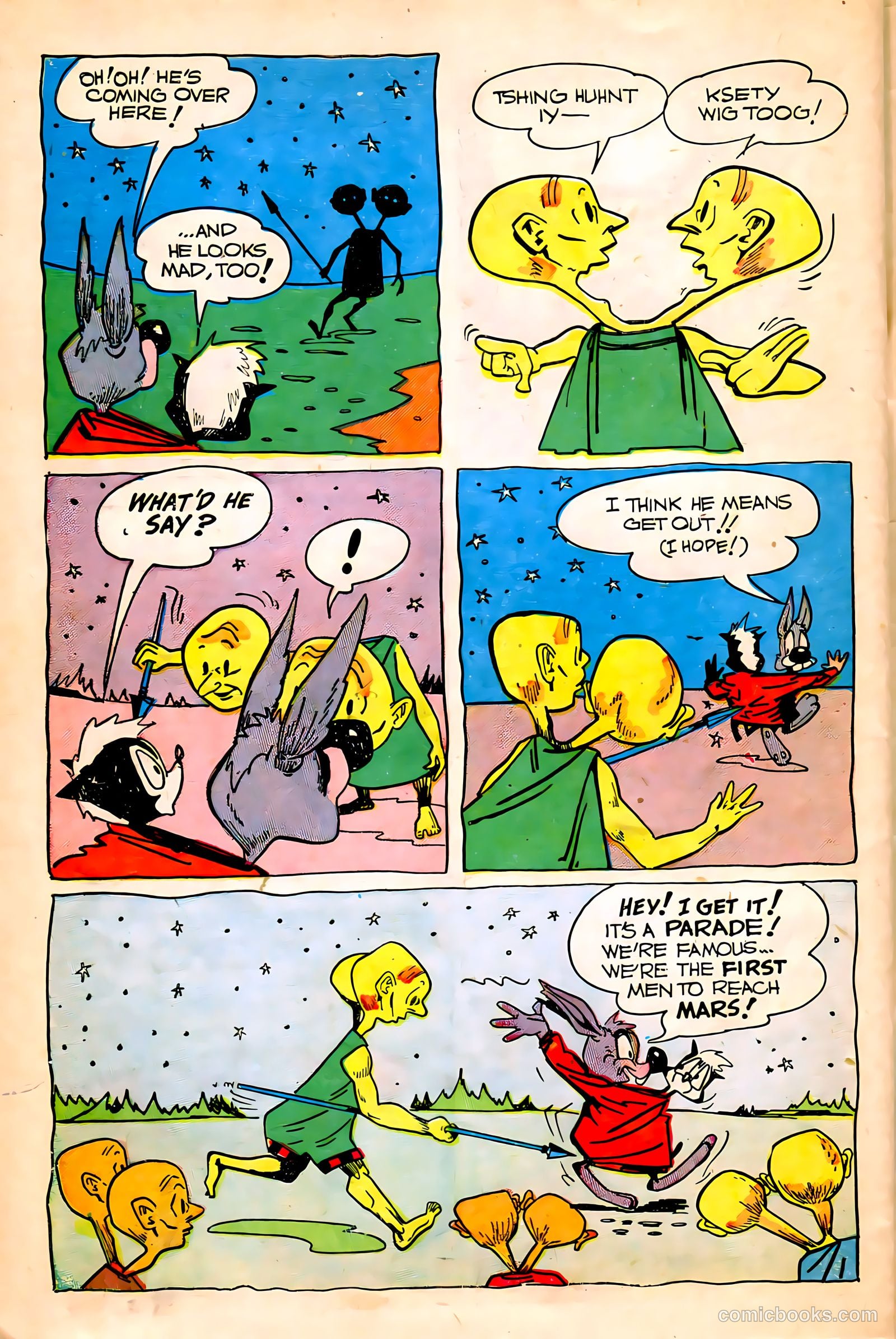 "Red" Rabbit Comics #17 — page 46 of 52