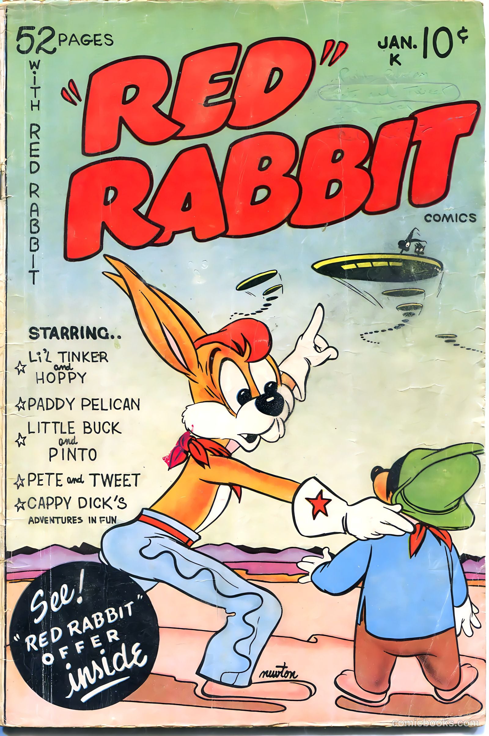 "Red" Rabbit Comics #18 — page 1 of 52