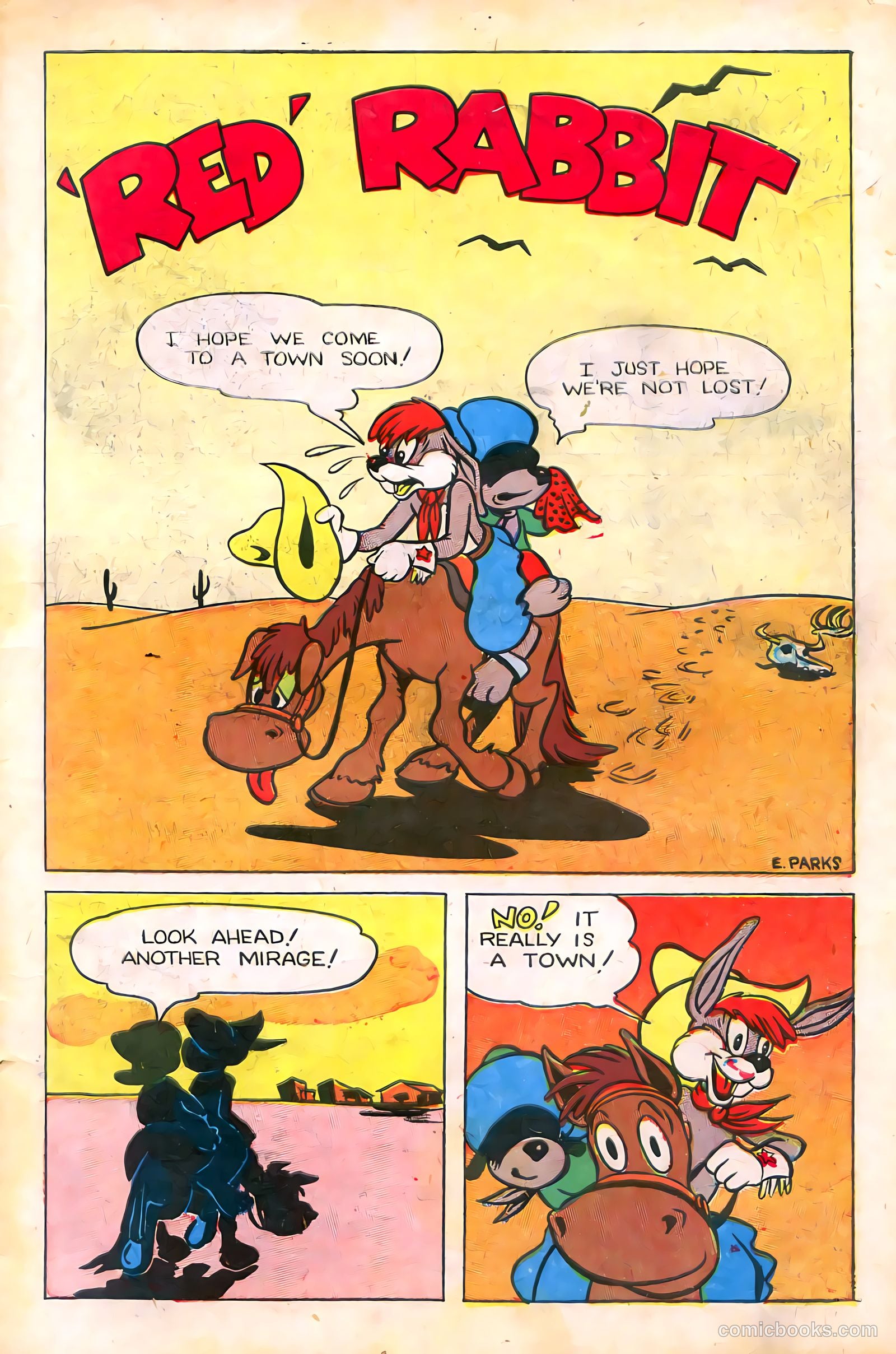 "Red" Rabbit Comics #18 — page 3 of 52