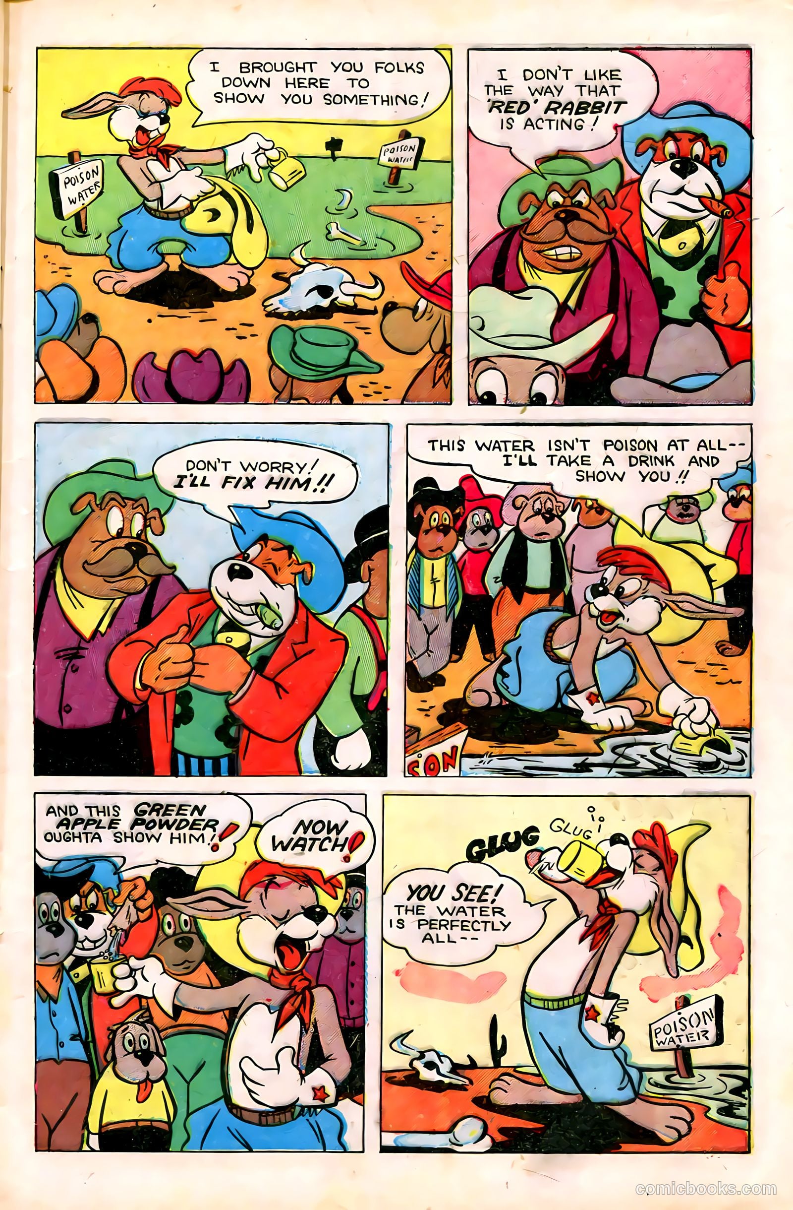 "Red" Rabbit Comics #18 — page 9 of 52