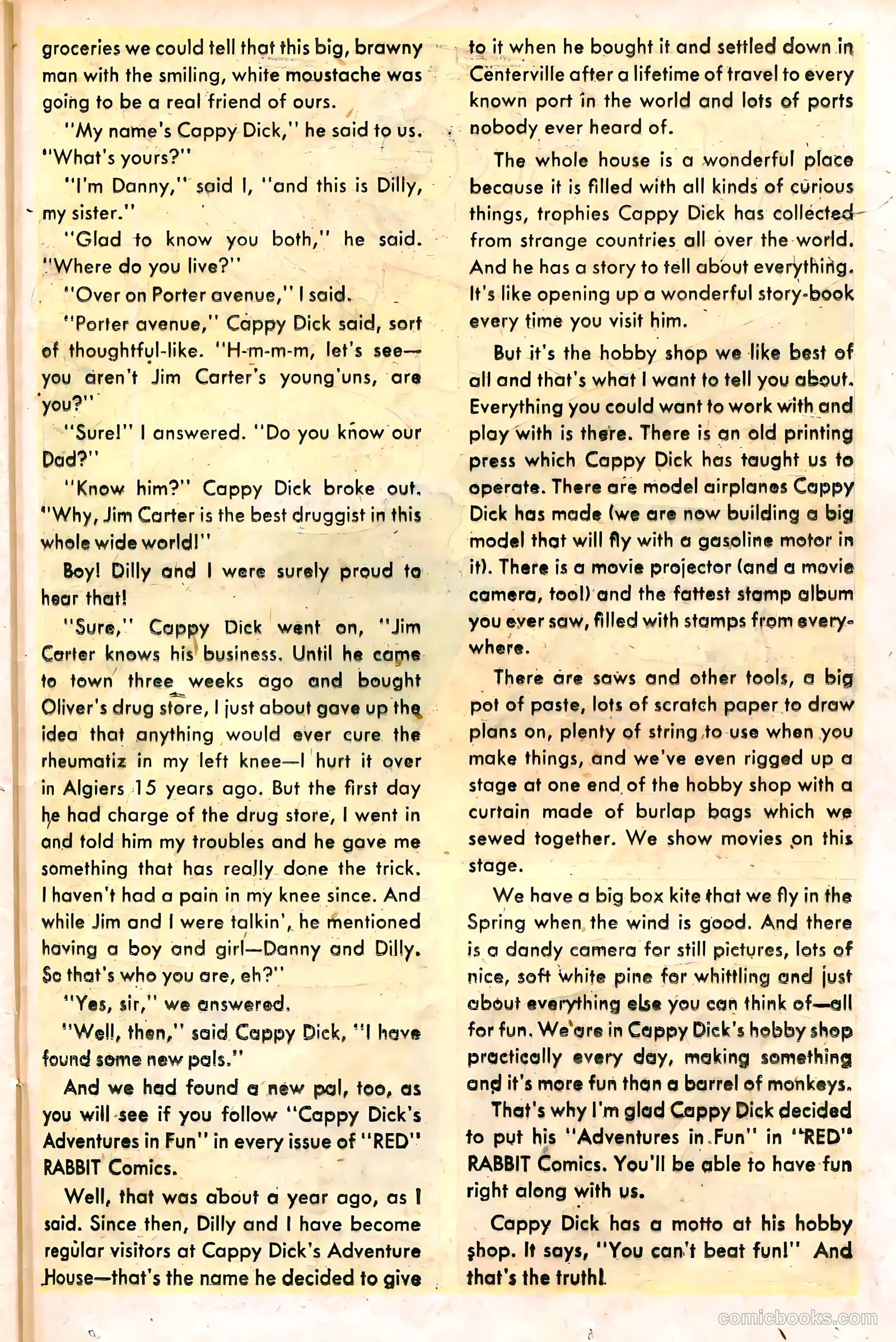"Red" Rabbit Comics #18 — page 35 of 52