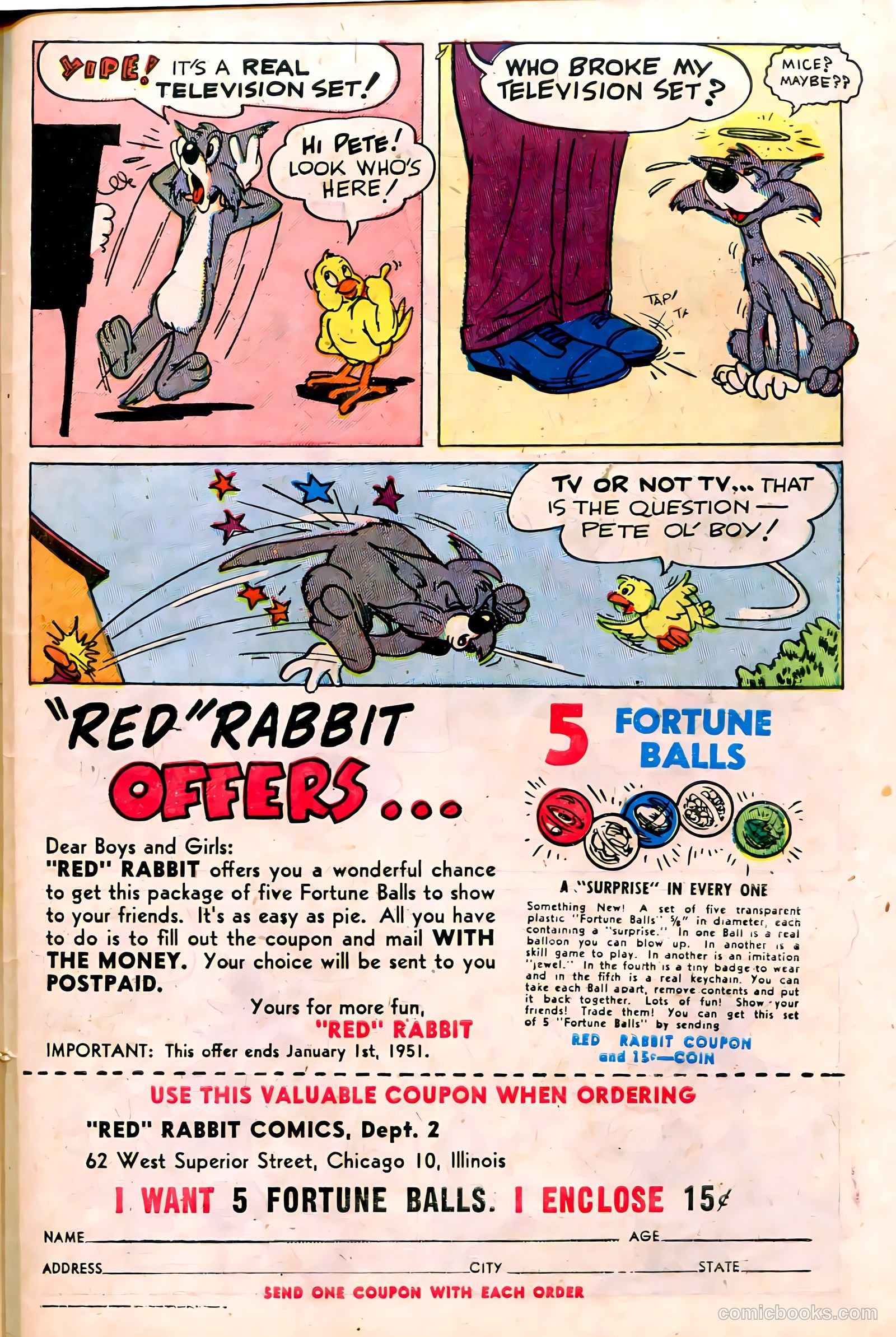 "Red" Rabbit Comics #18 — page 41 of 52