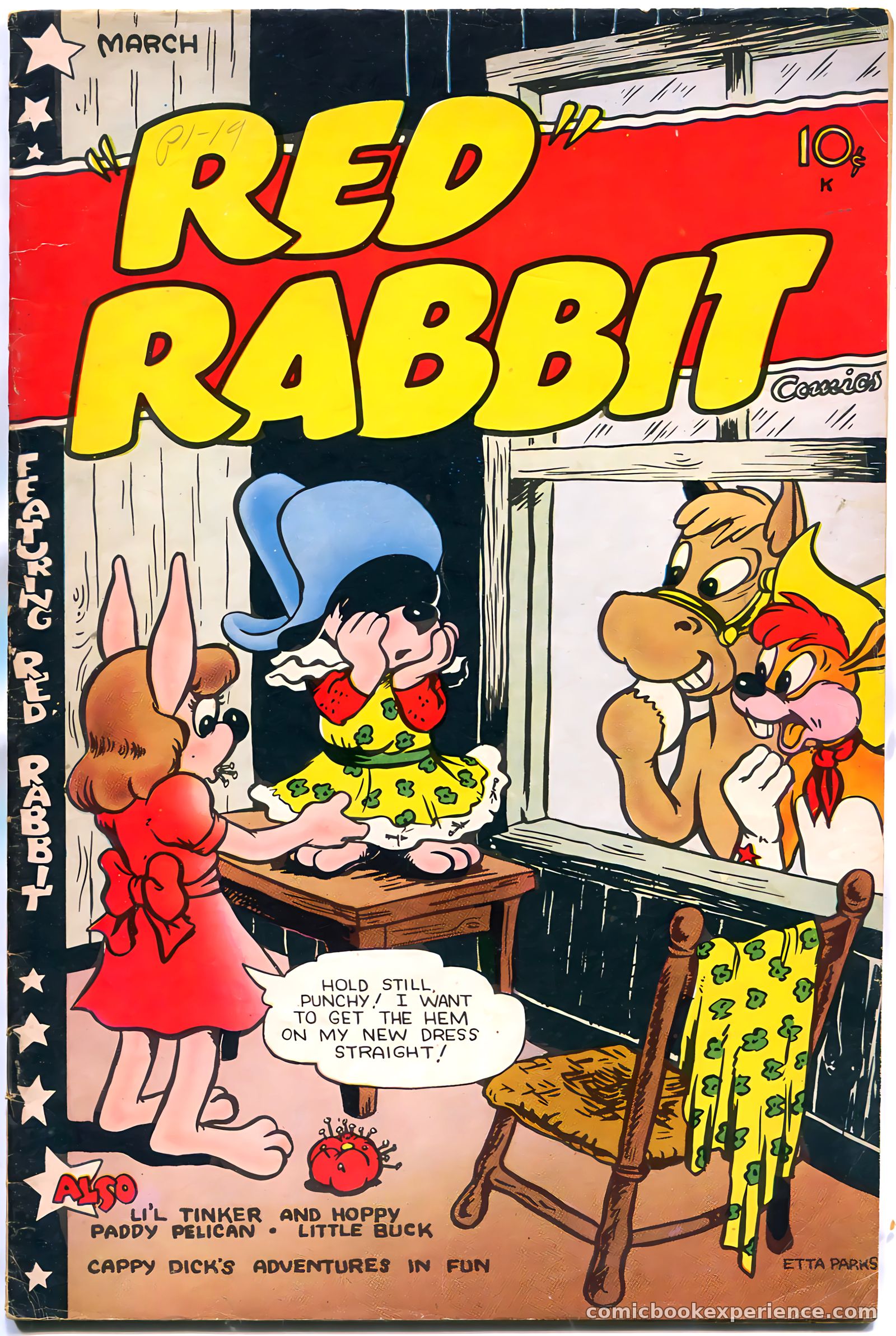 "Red" Rabbit Comics #19 — page 1 of 36