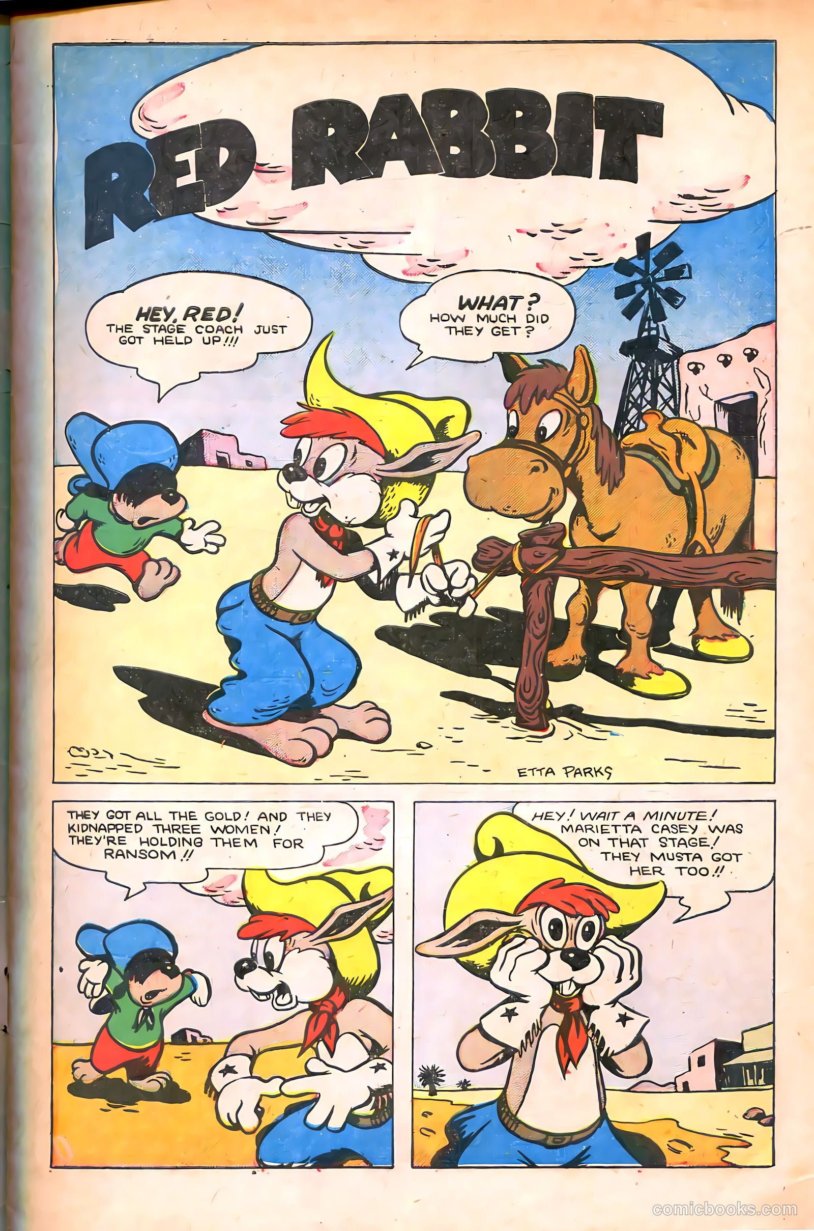 "Red" Rabbit Comics #19 — page 3 of 36