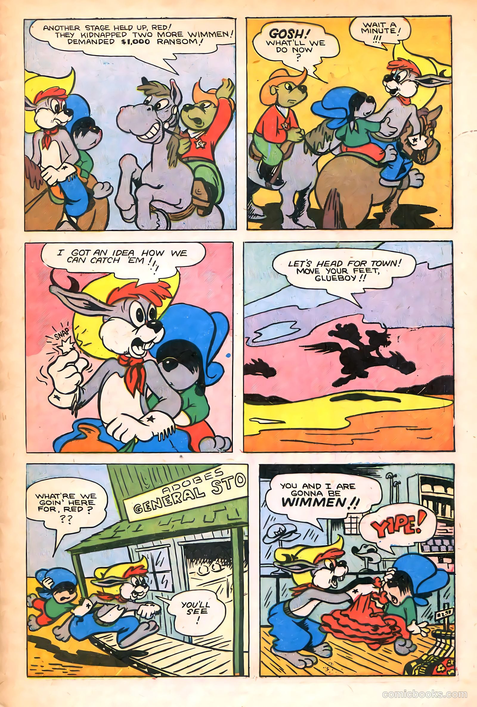 "Red" Rabbit Comics #19 — page 5 of 36
