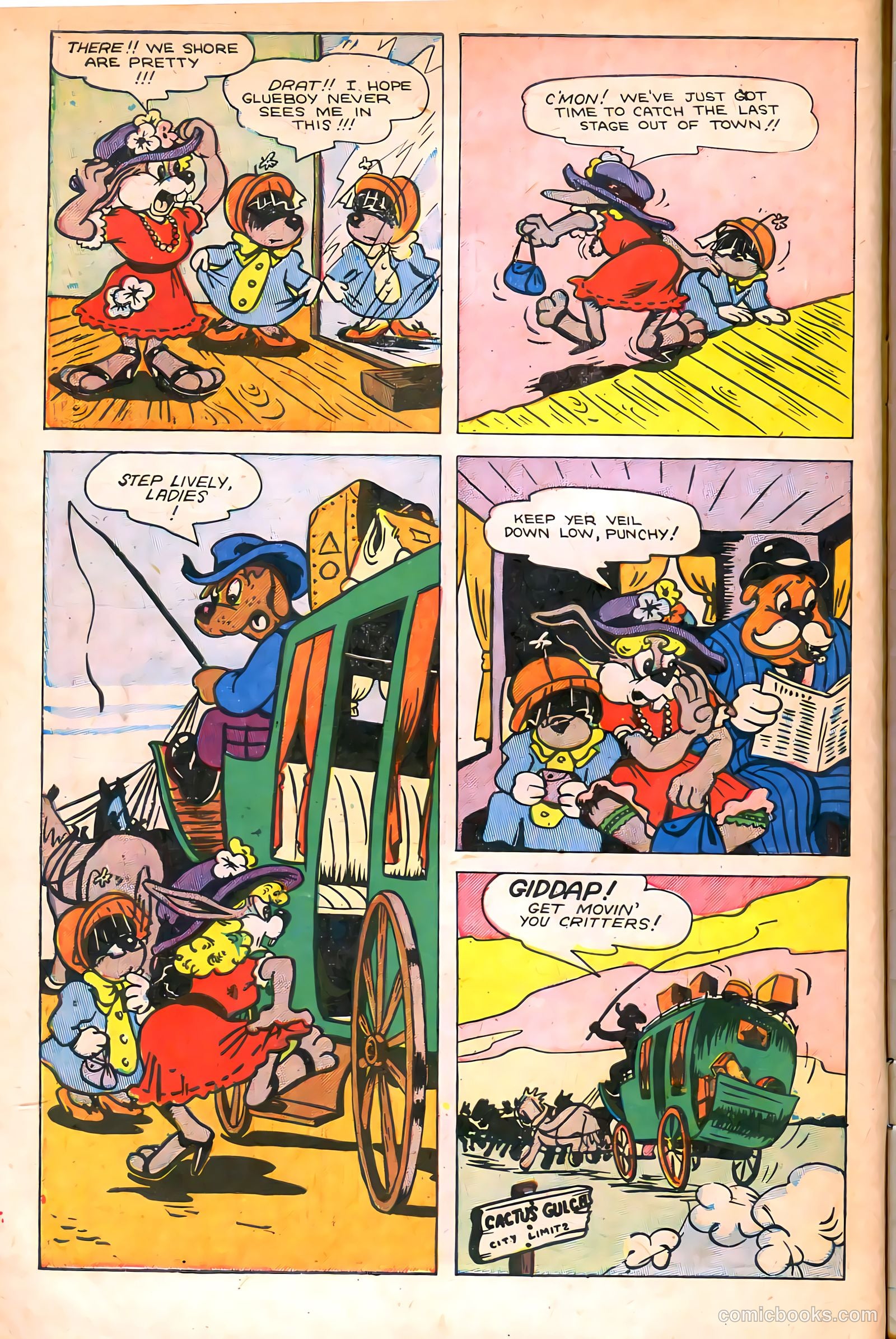 "Red" Rabbit Comics #19 — page 6 of 36