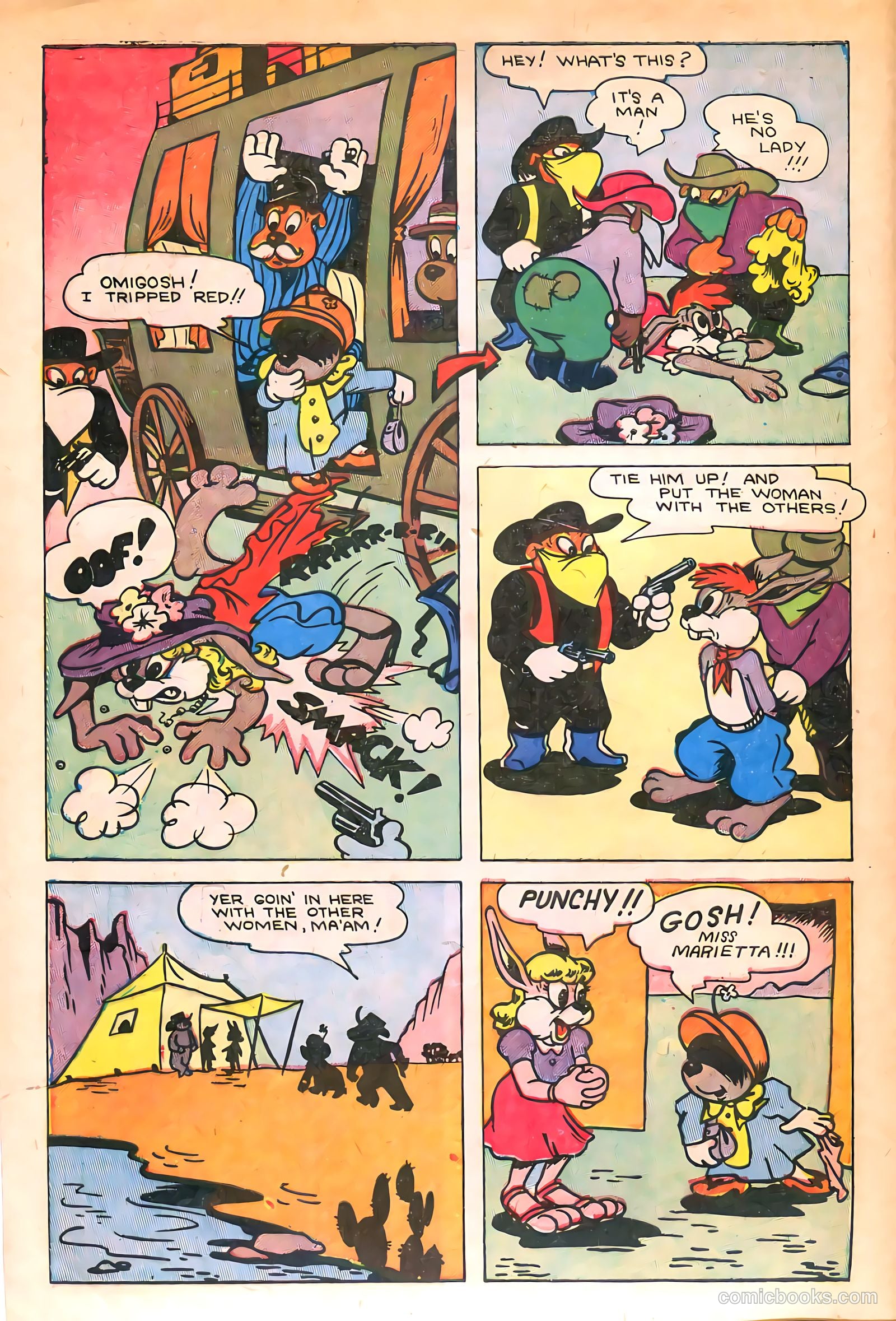 "Red" Rabbit Comics #19 — page 8 of 36
