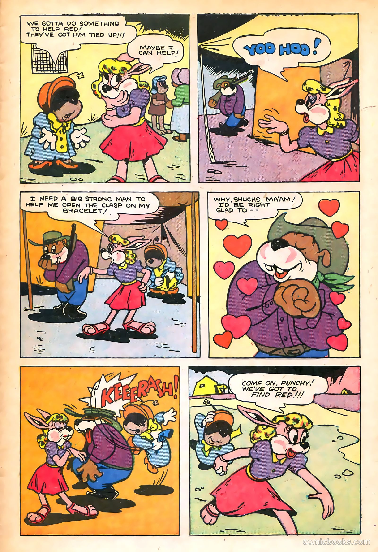"Red" Rabbit Comics #19 — page 9 of 36