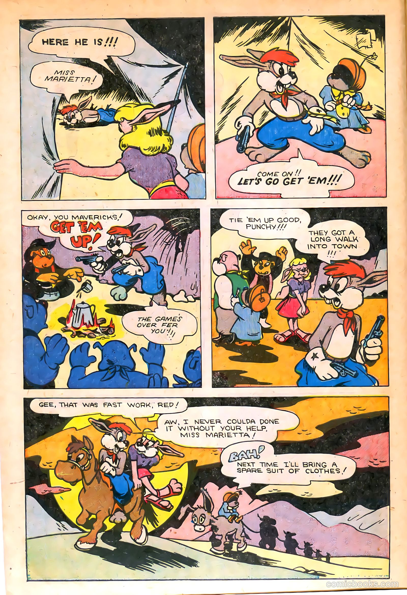 "Red" Rabbit Comics #19 — page 10 of 36