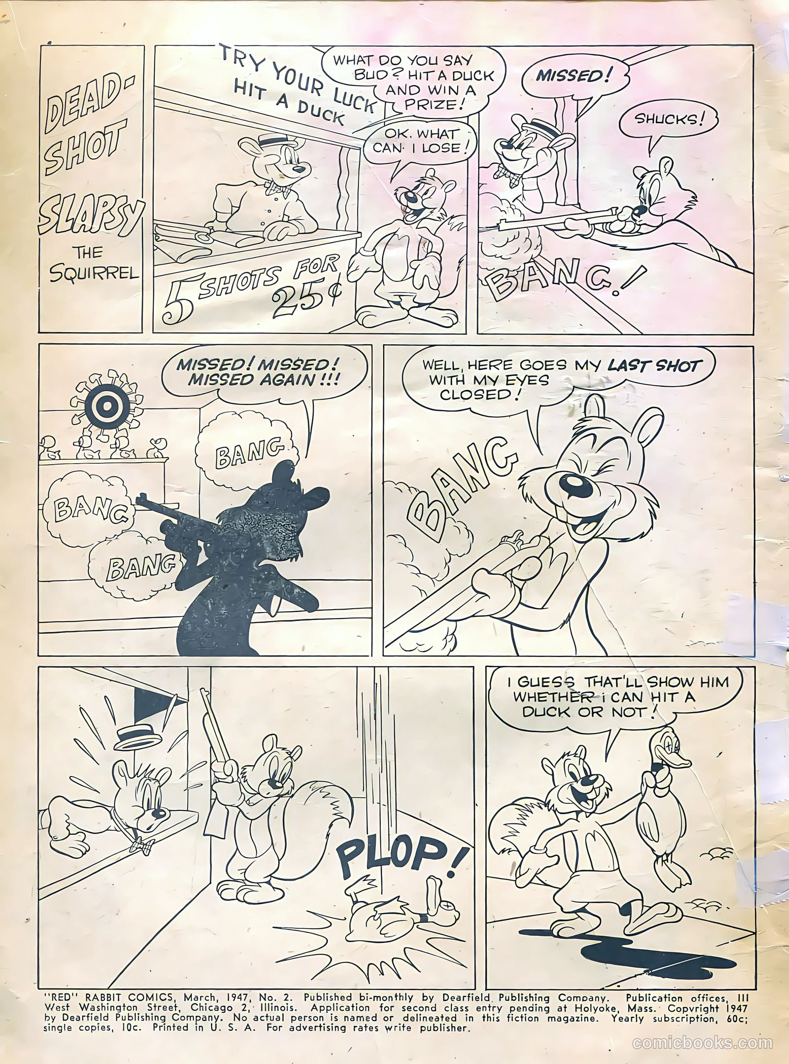 "Red" Rabbit Comics #2 — page 2 of 48
